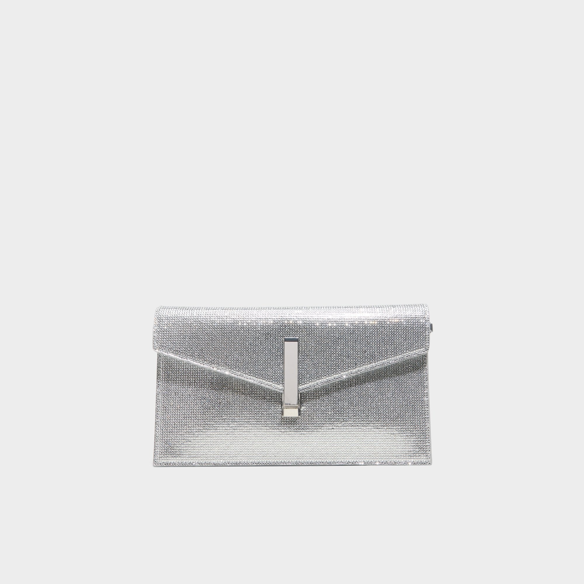 Aldo Lariblingg in Silver - Clutch Silver
