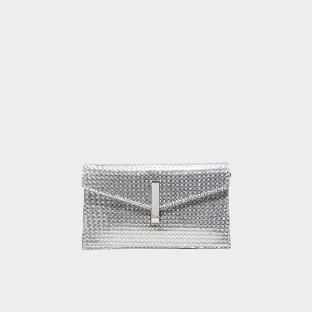 Aldo Lariblingg in Silver - Clutch Silver