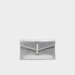 Aldo Lariblingg in Silver - Clutch Silver