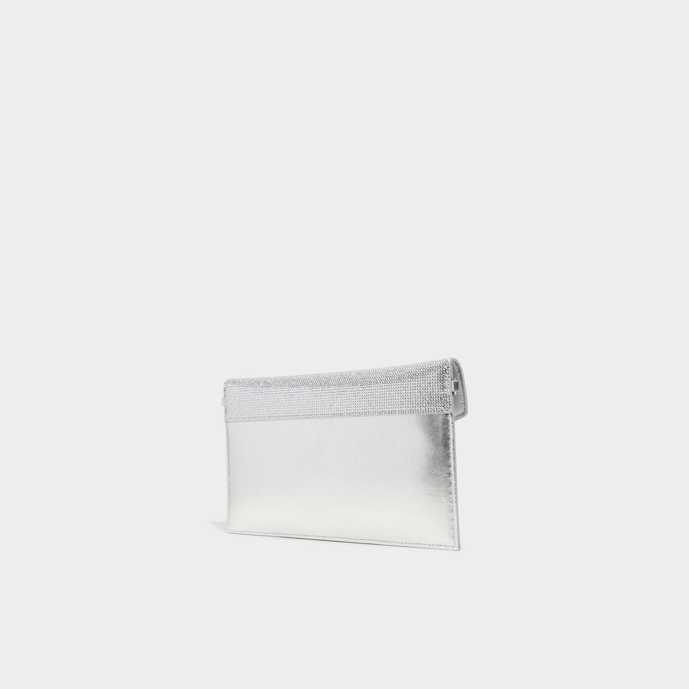 Aldo Lariblingg in Silver - Clutch Silver