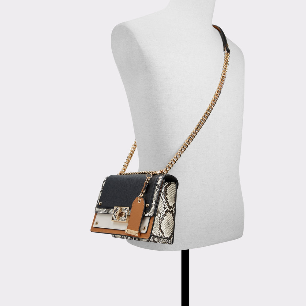 Aldo Byworthh Brown Multi Women's Crossbody Bags - Crossbody bag Brown multi