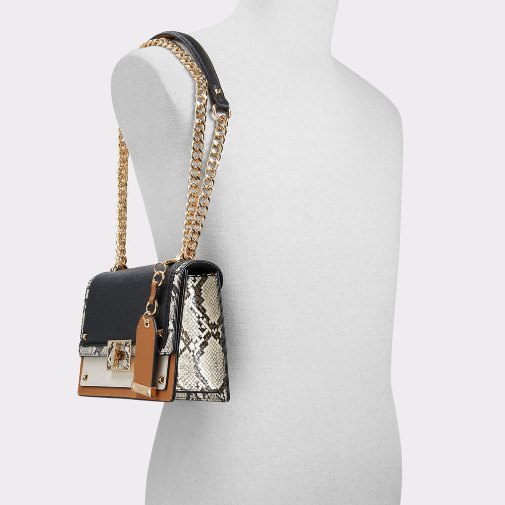 Aldo Byworthh Brown Multi Women's Crossbody Bags - Crossbody bag Brown multi