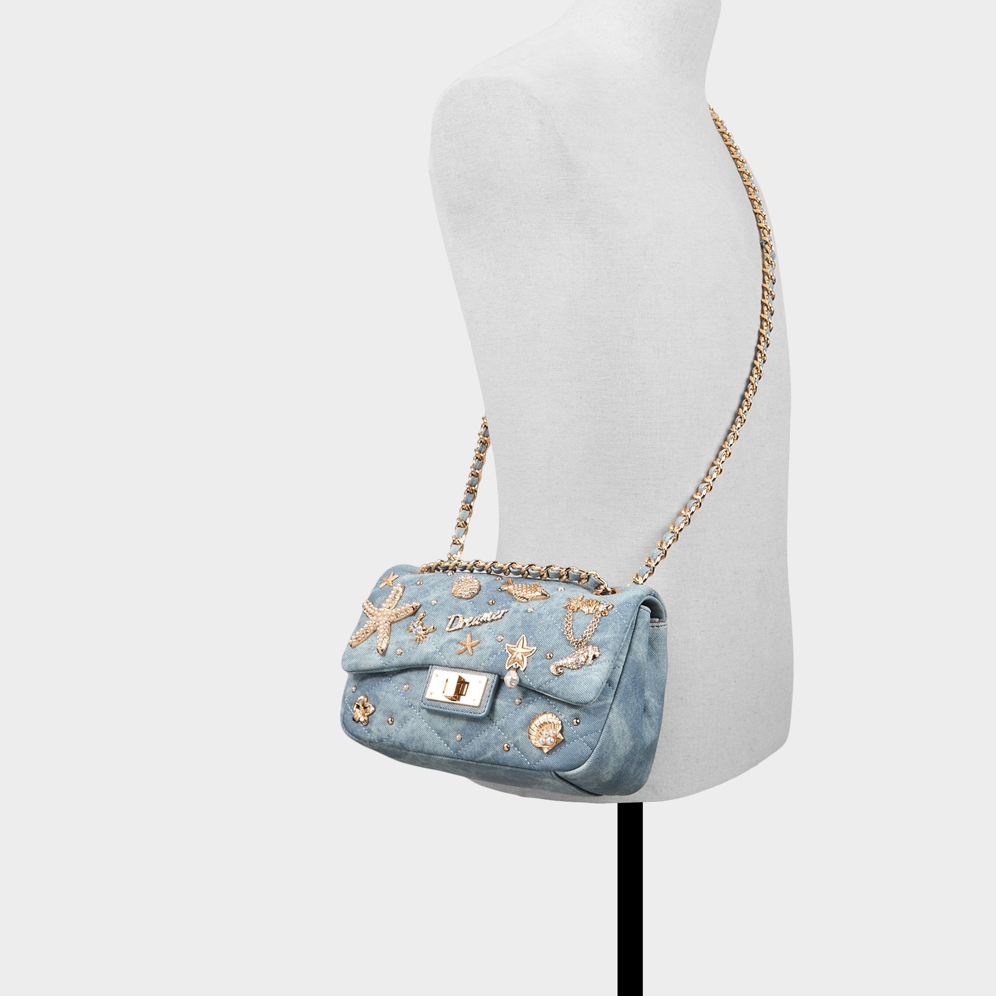 Aldo Seadreamm Denim Women's Crossbody Bags - Crossbody bag Denim