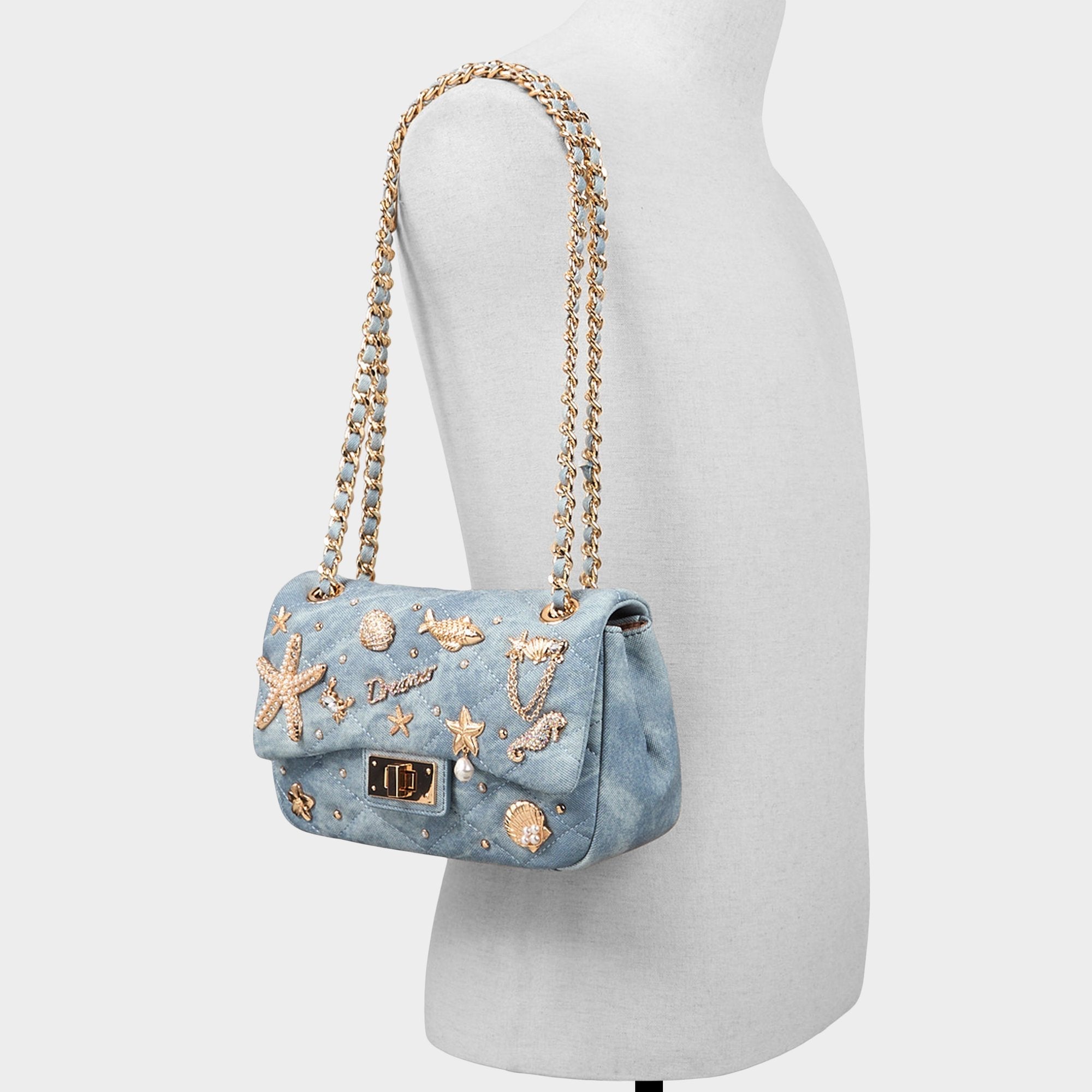 Aldo Seadreamm Denim Women's Crossbody Bags - Crossbody bag Denim