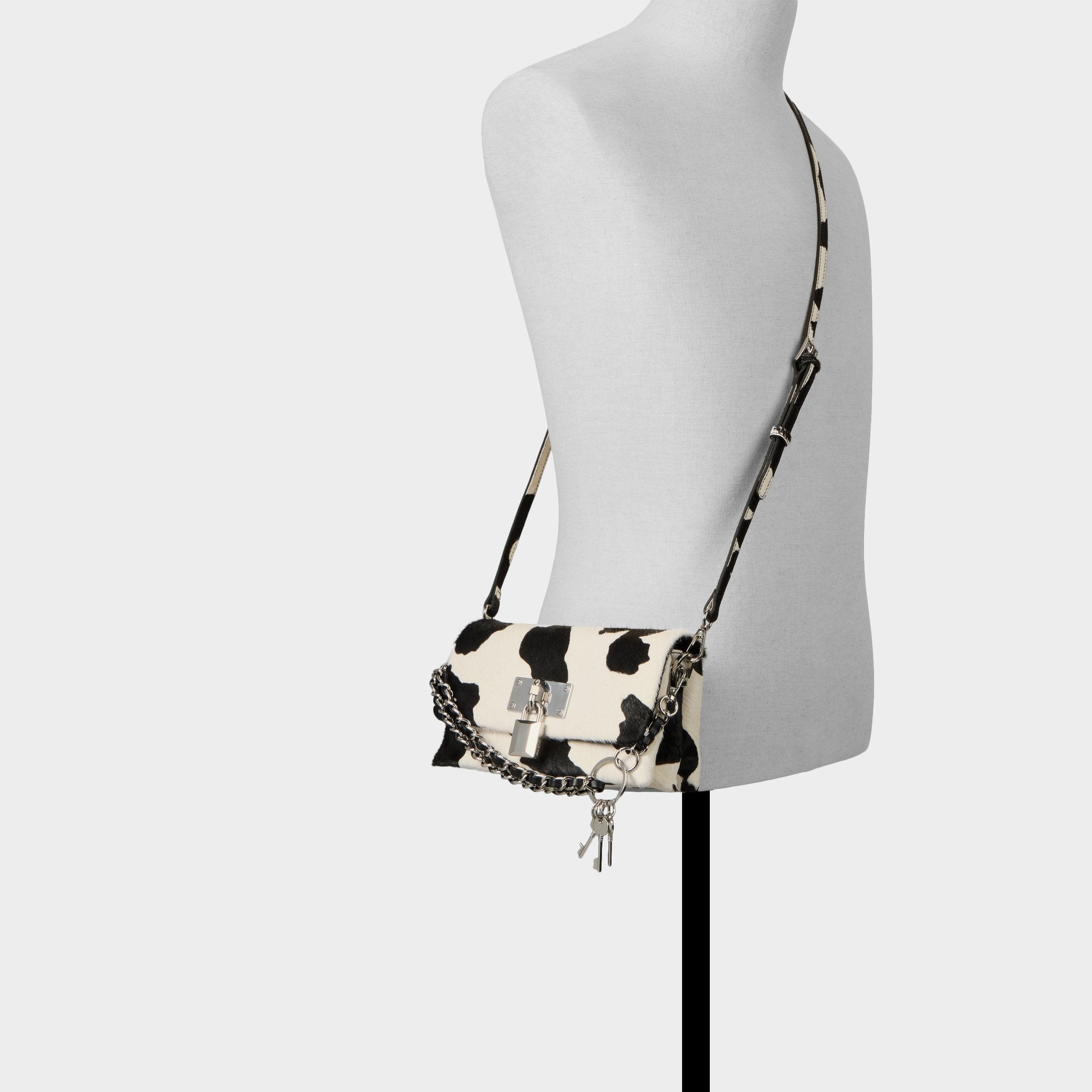 Aldo Jackiemini in Black White - Crossbody bag Black/white
