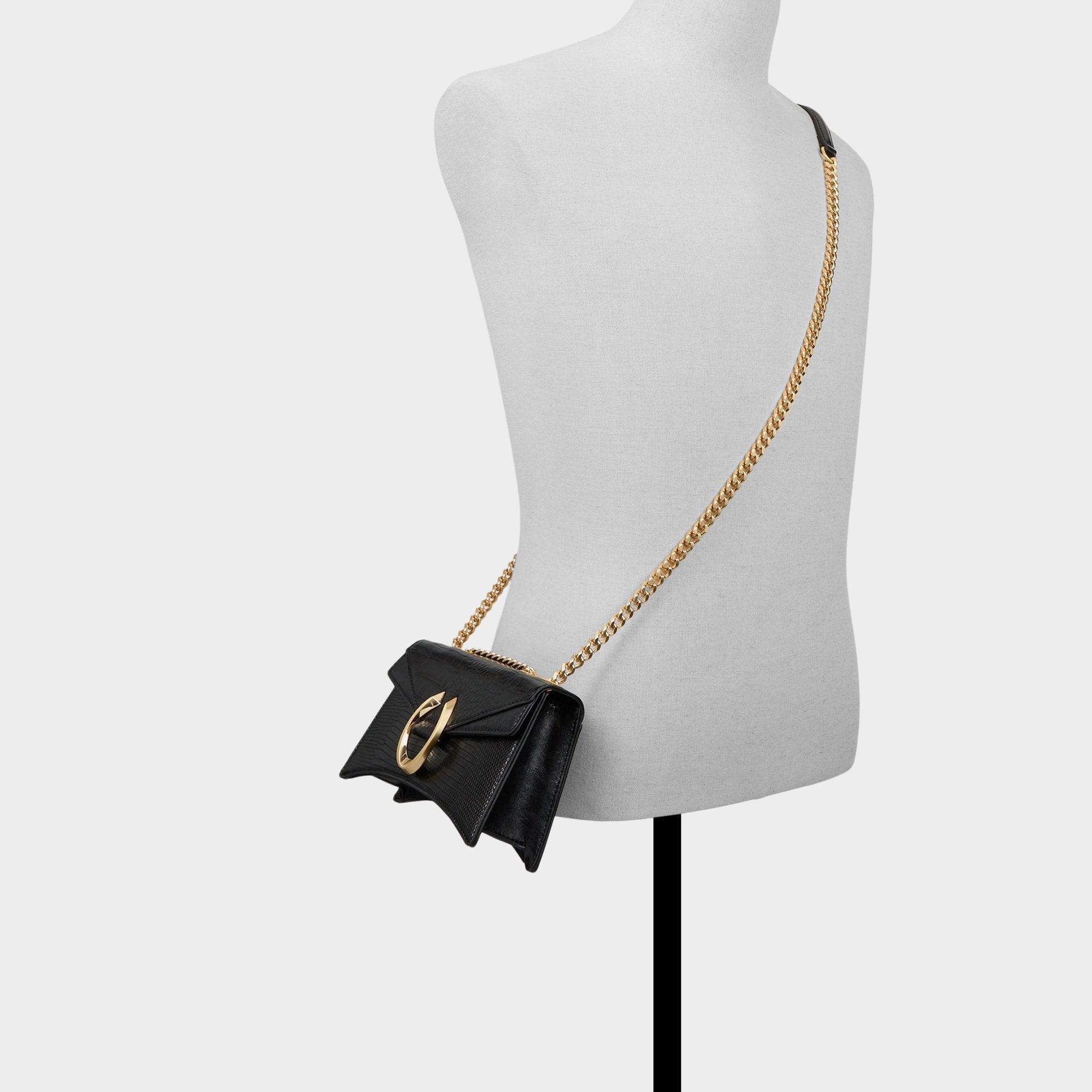 Aldo Fortunaax in Black Overflow - Crossbody bag Black overflow