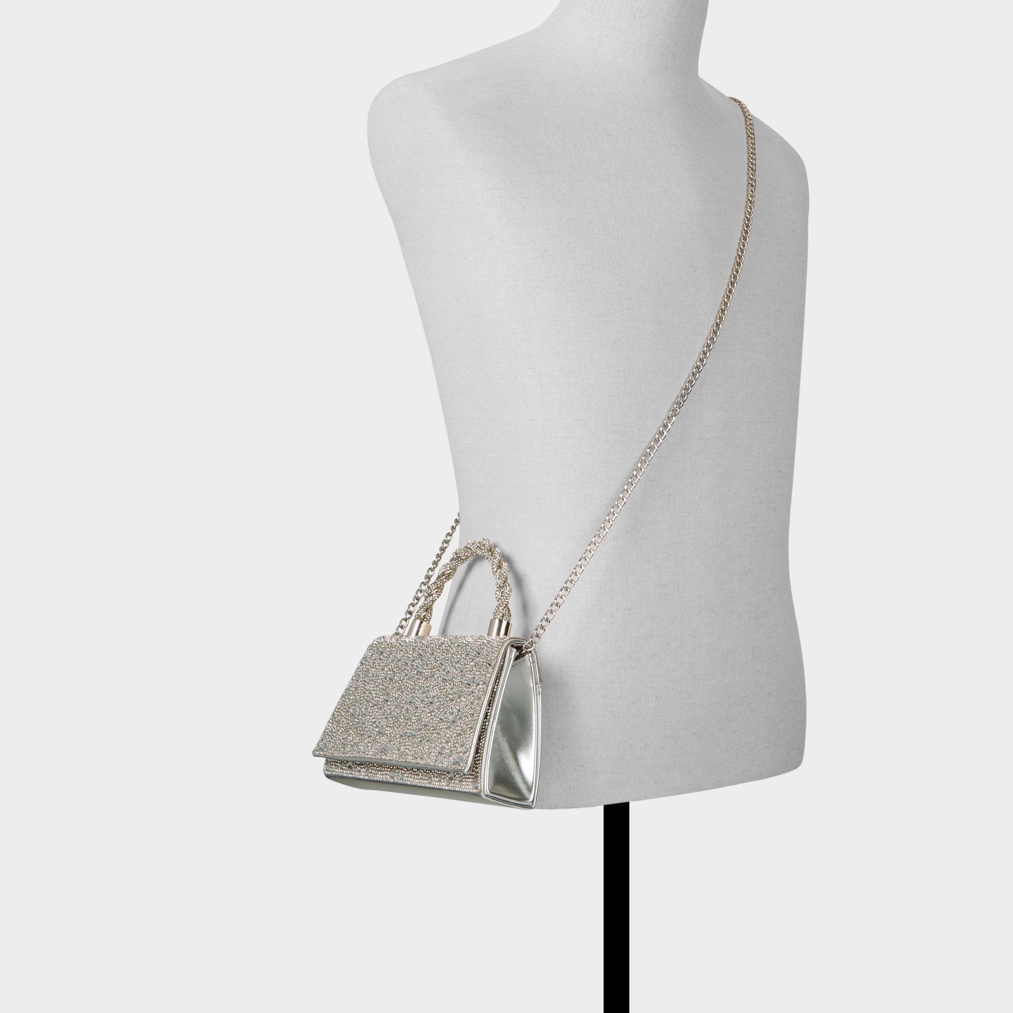 Aldo Josephinaa in Silver - Top handle bag Silver