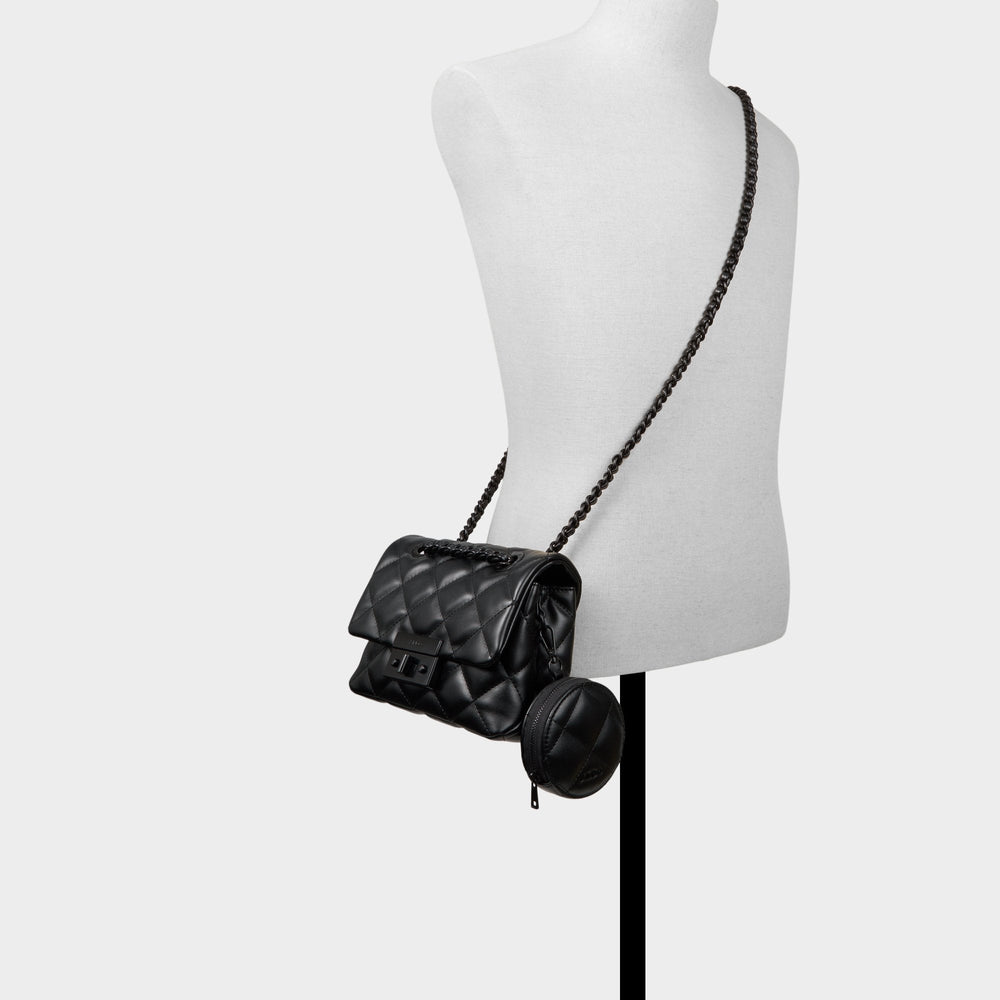 Aldo Letissee in Black Black - Crossbody bag Black/Black