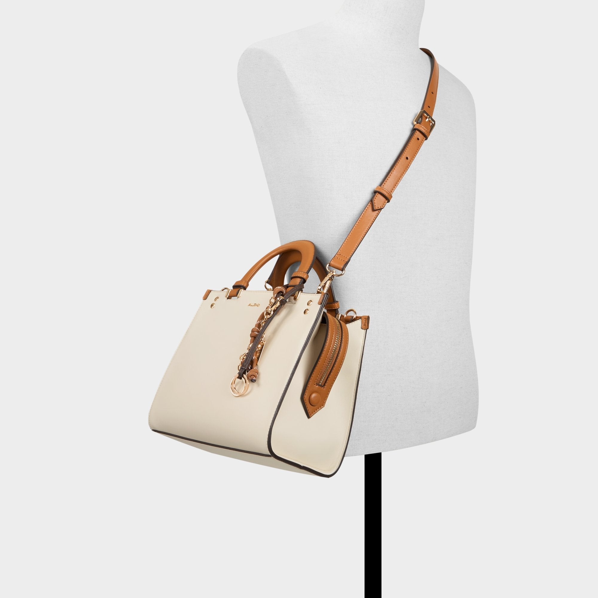 Aldo Almarisaa in Tan Combo - Satchel bag Tan combo
