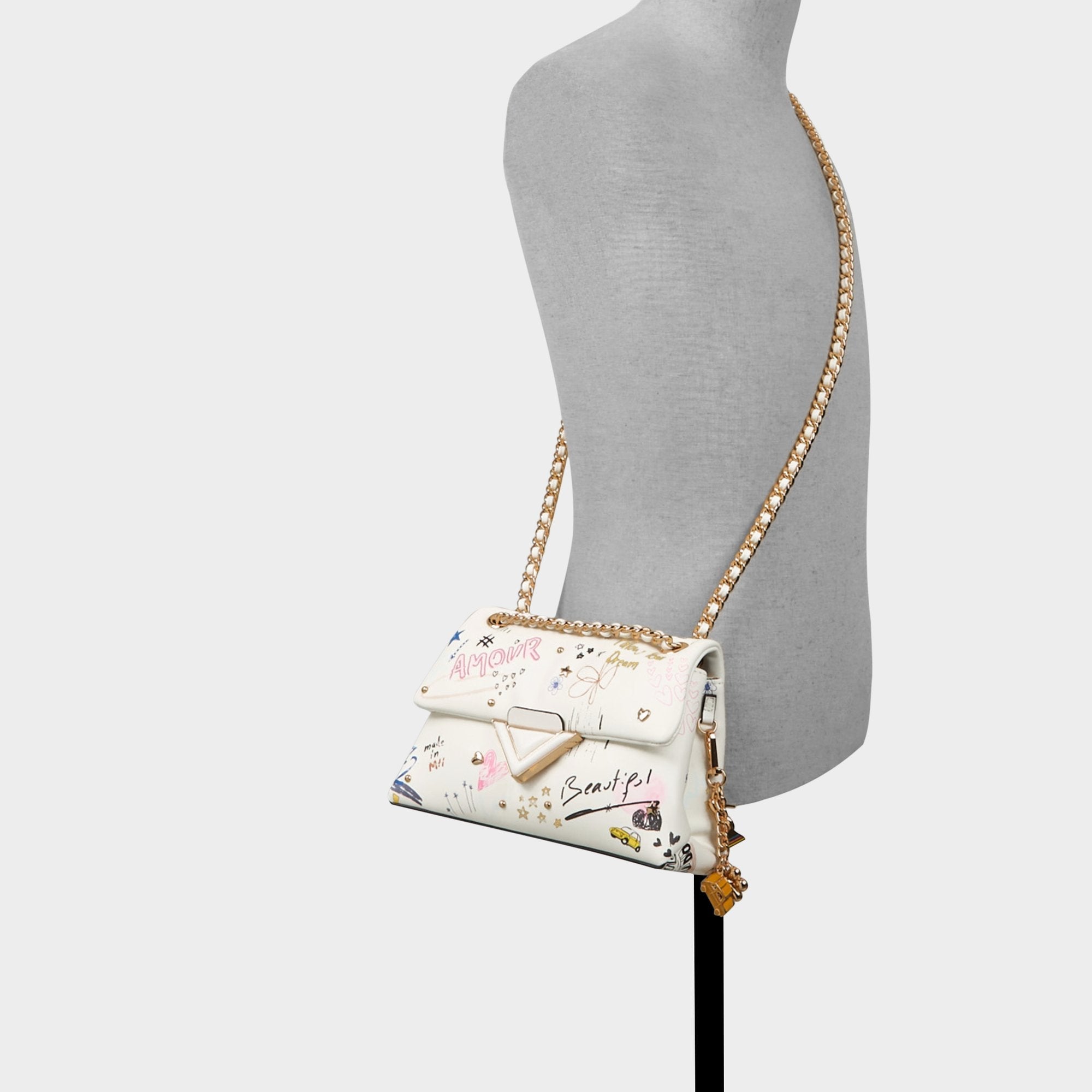 Aldo Doodlesoftpufff in White Combo - Crossbody bag White combo
