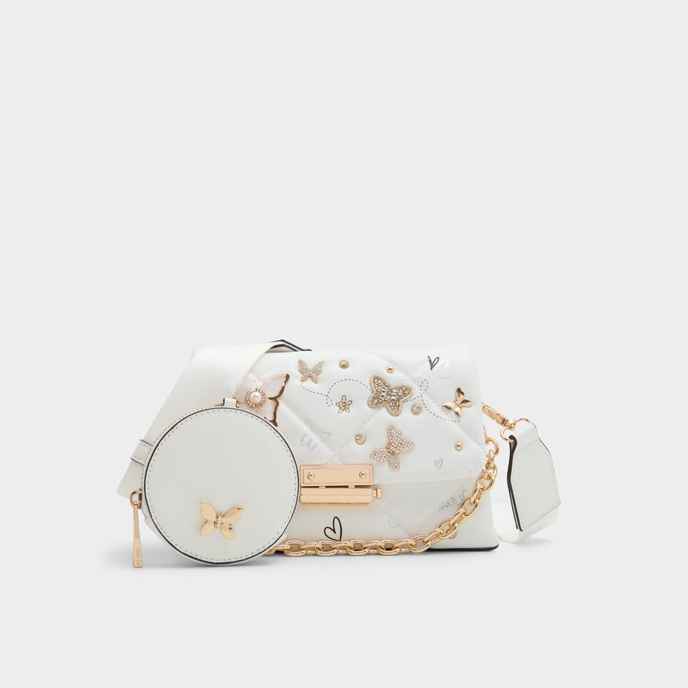 Aldo Camberlyyx White Women's Crossbody Bags - Crossbody bag White