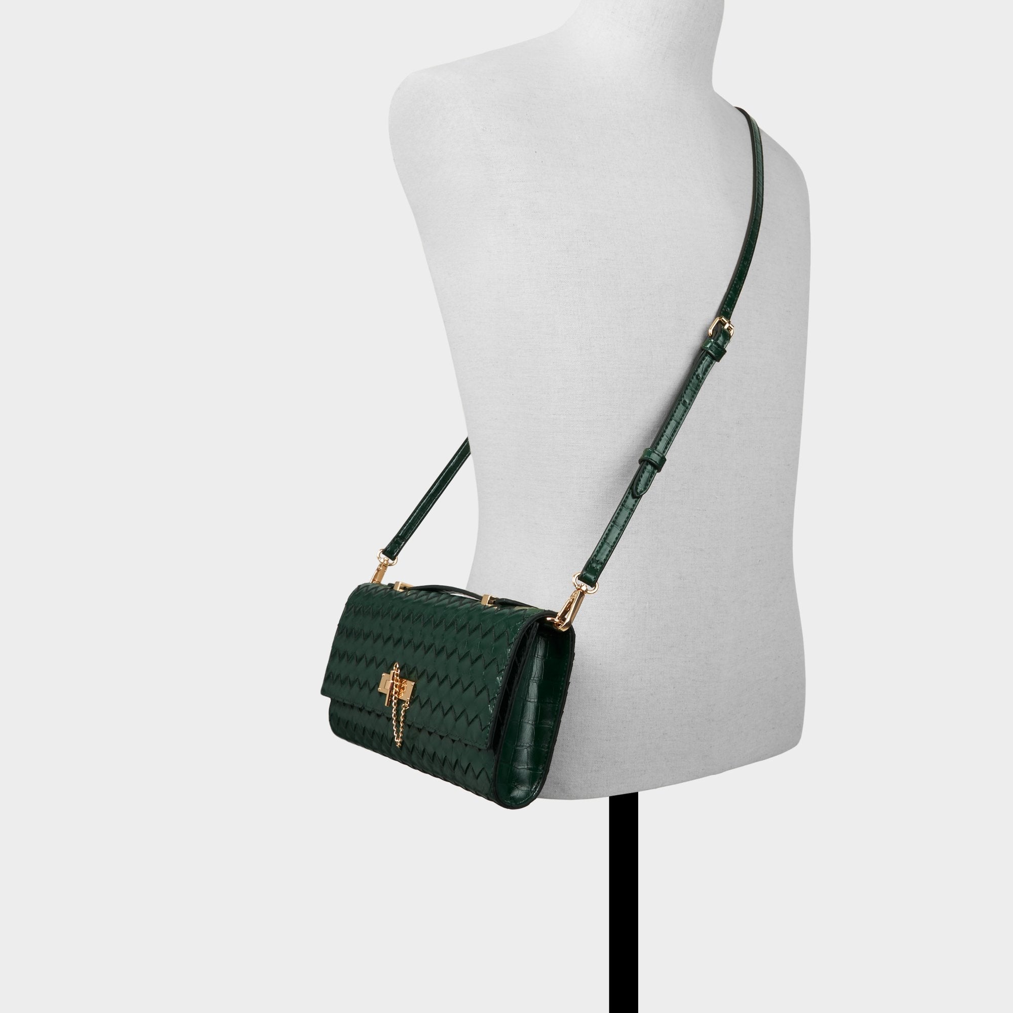 Aldo Rouxx in Dark Green - Clutch Dark green