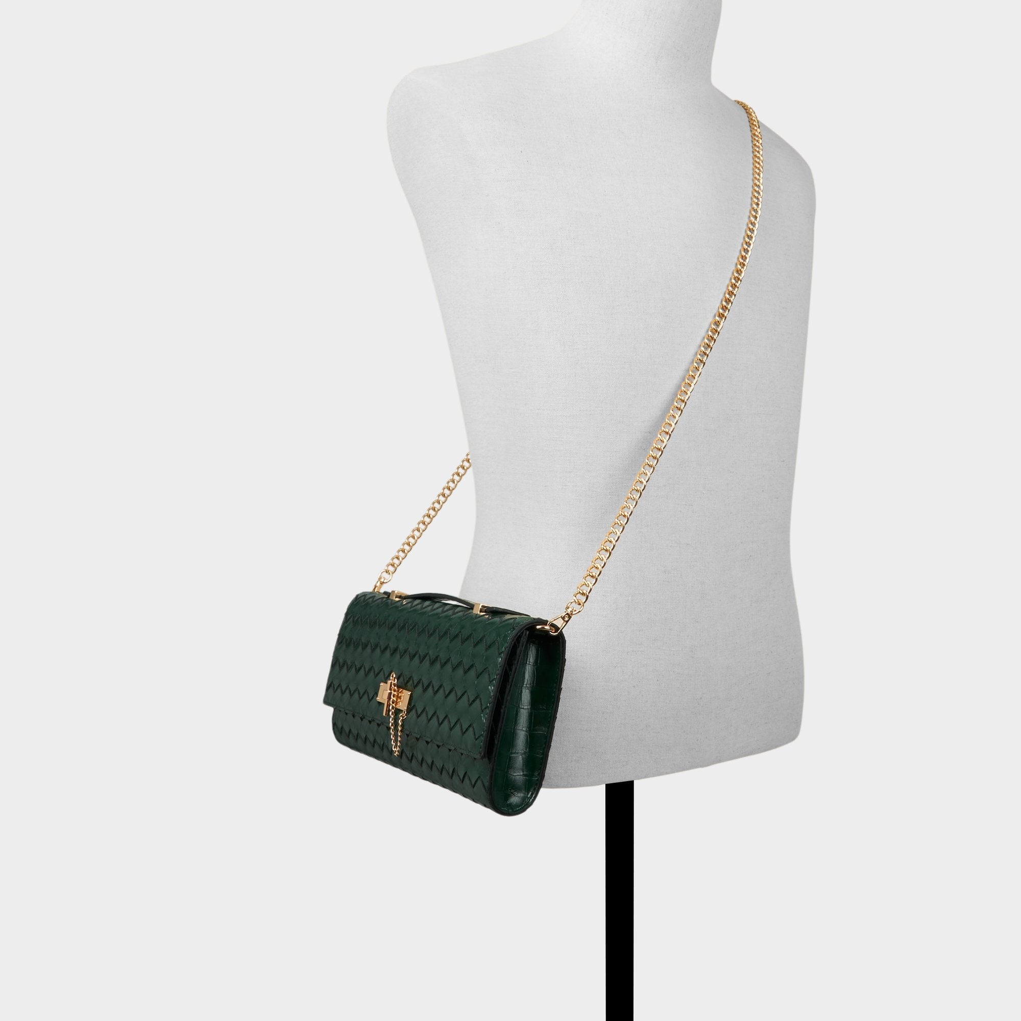 Aldo Rouxx in Dark Green - Clutch Dark green