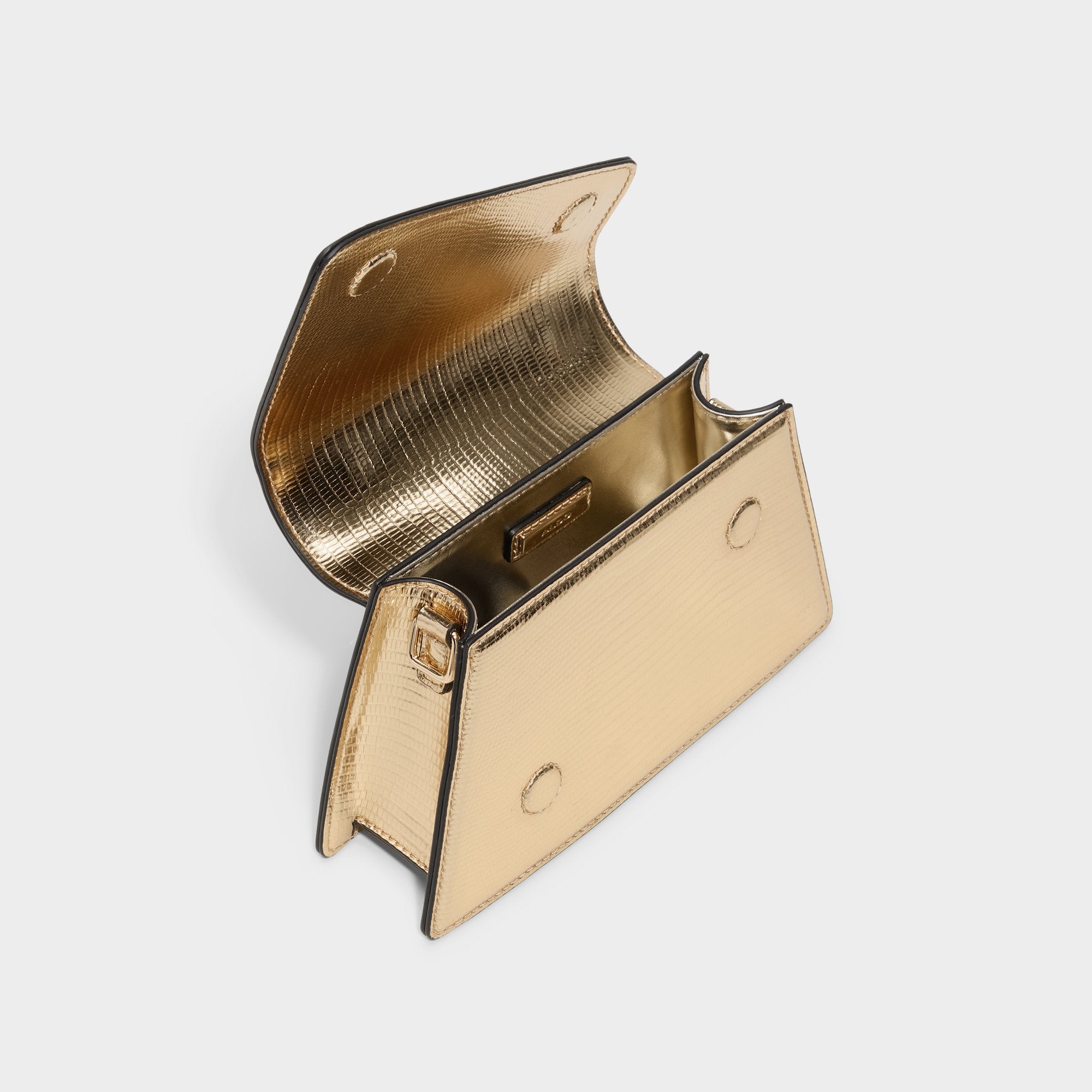 Aldo Aellaax Gold Women's Top Handle Bags - Top handle bag Gold