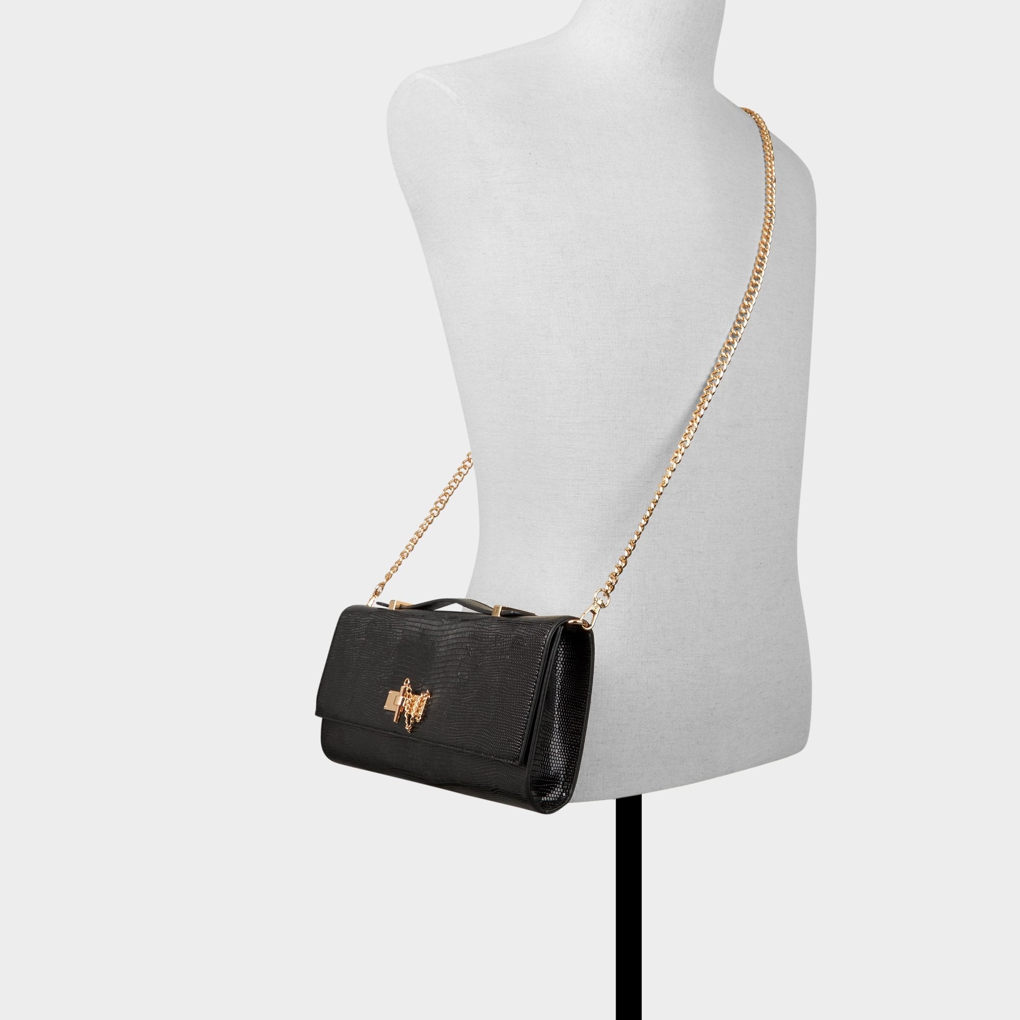 Aldo Rouxx in Black - Clutch Black