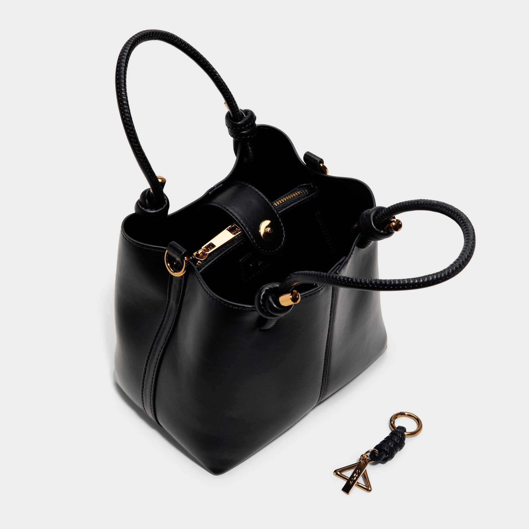 Aldo Evielily Black Overflow Women's Shoulder Bags - Satchel bag Black Overflow