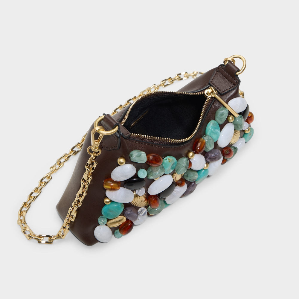 Aldo Coastalgemm in Dark Brown - Shoulder bag Dark Brown