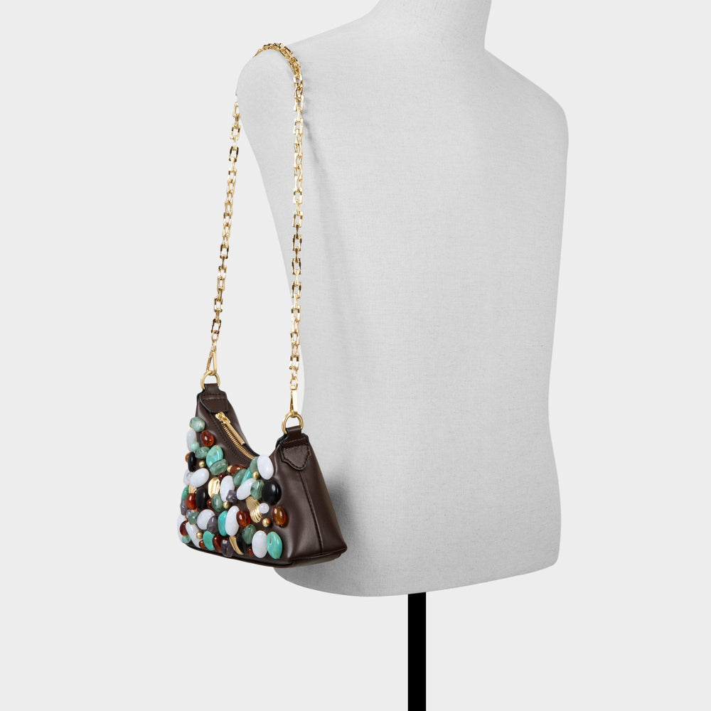 Aldo Coastalgemm in Dark Brown - Shoulder bag Dark Brown