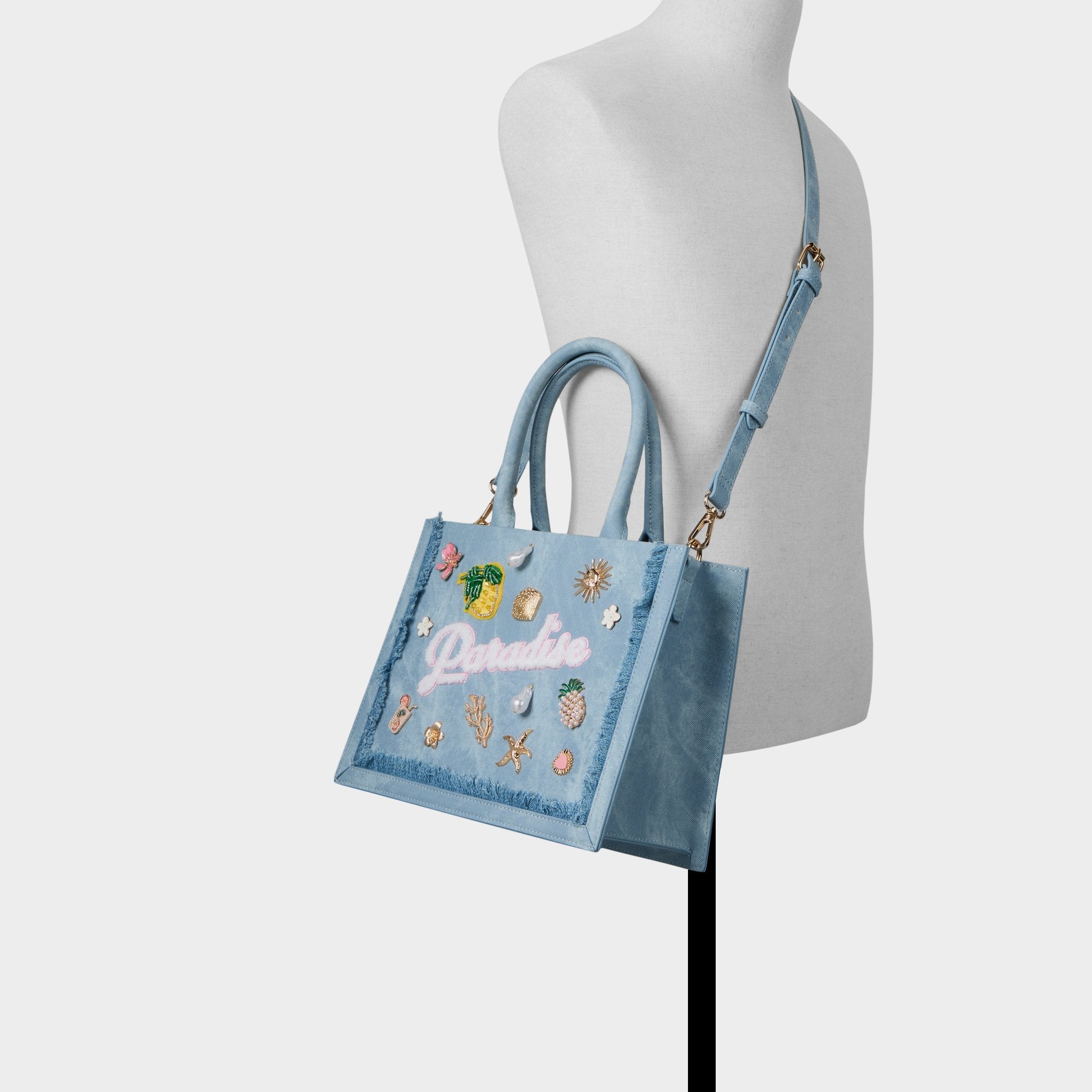 Aldo Paradisetotee in Denim - Satchel bag Denim