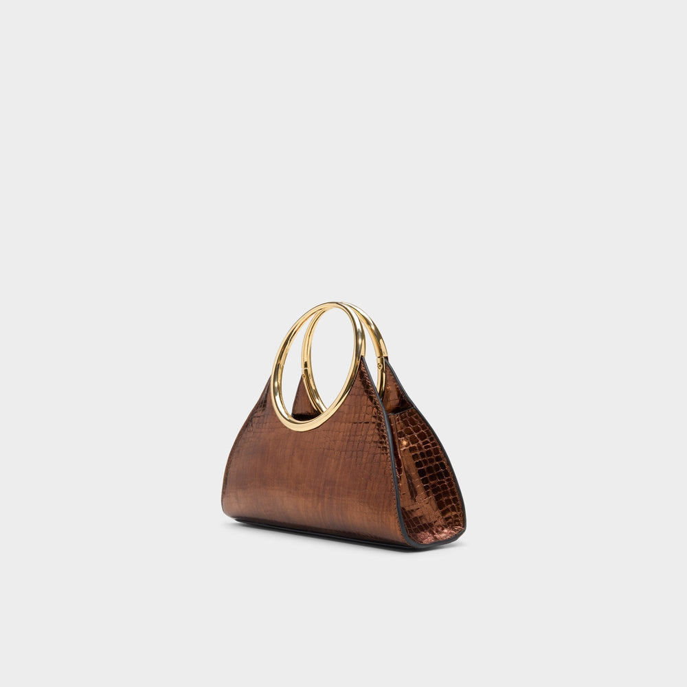 Aldo Alayamoonn in Bronze - Top handle bag Bronze
