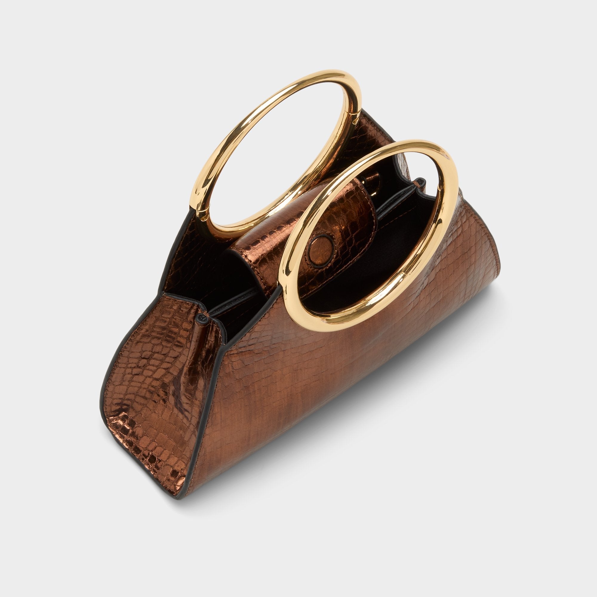 Aldo Alayamoonn in Bronze - Top handle bag Bronze