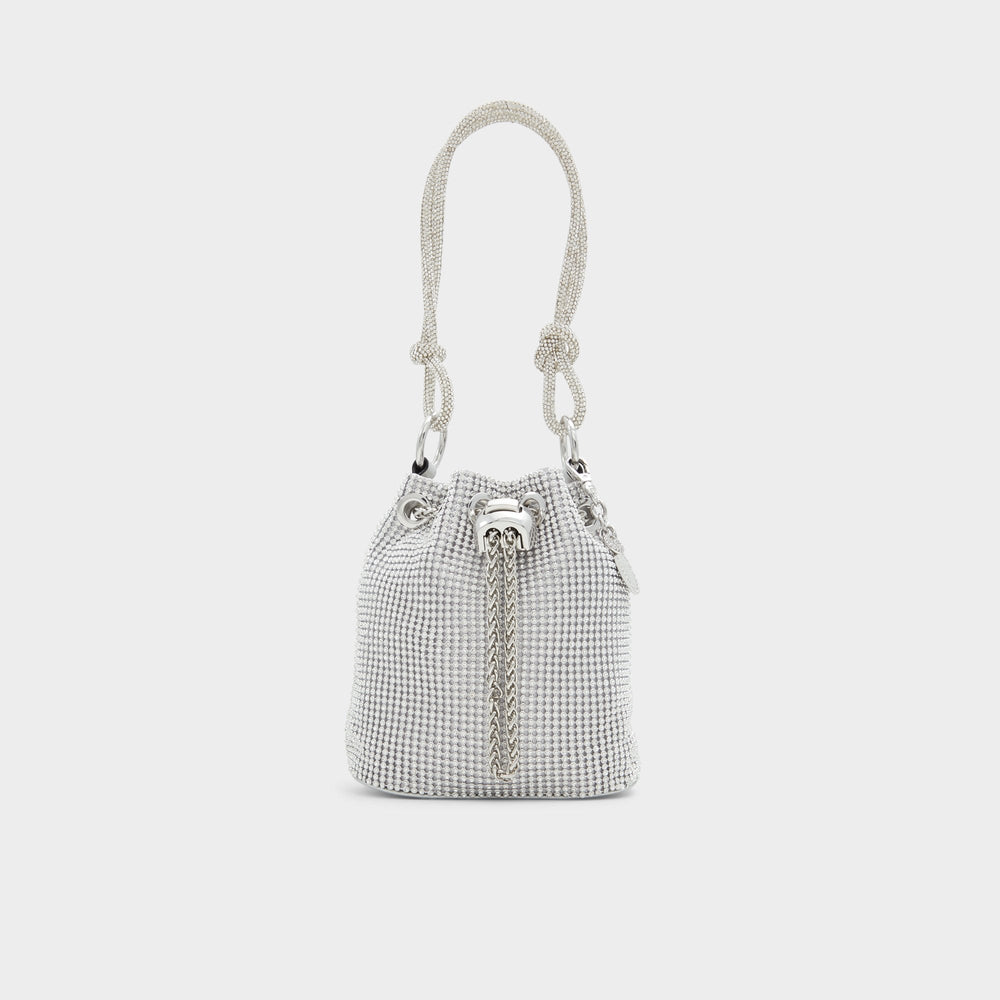 Aldo Marvelax Silver Women's Top Handle Bags - Bucket bag Silver