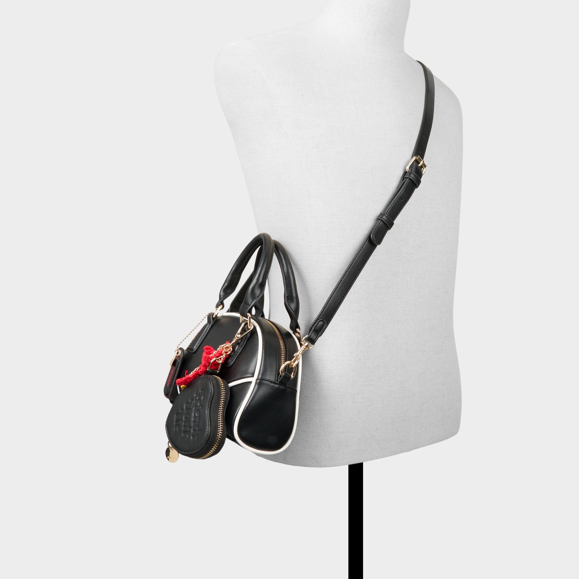 Aldo Friendsdontlie in Black White - Satchel bag Black/white