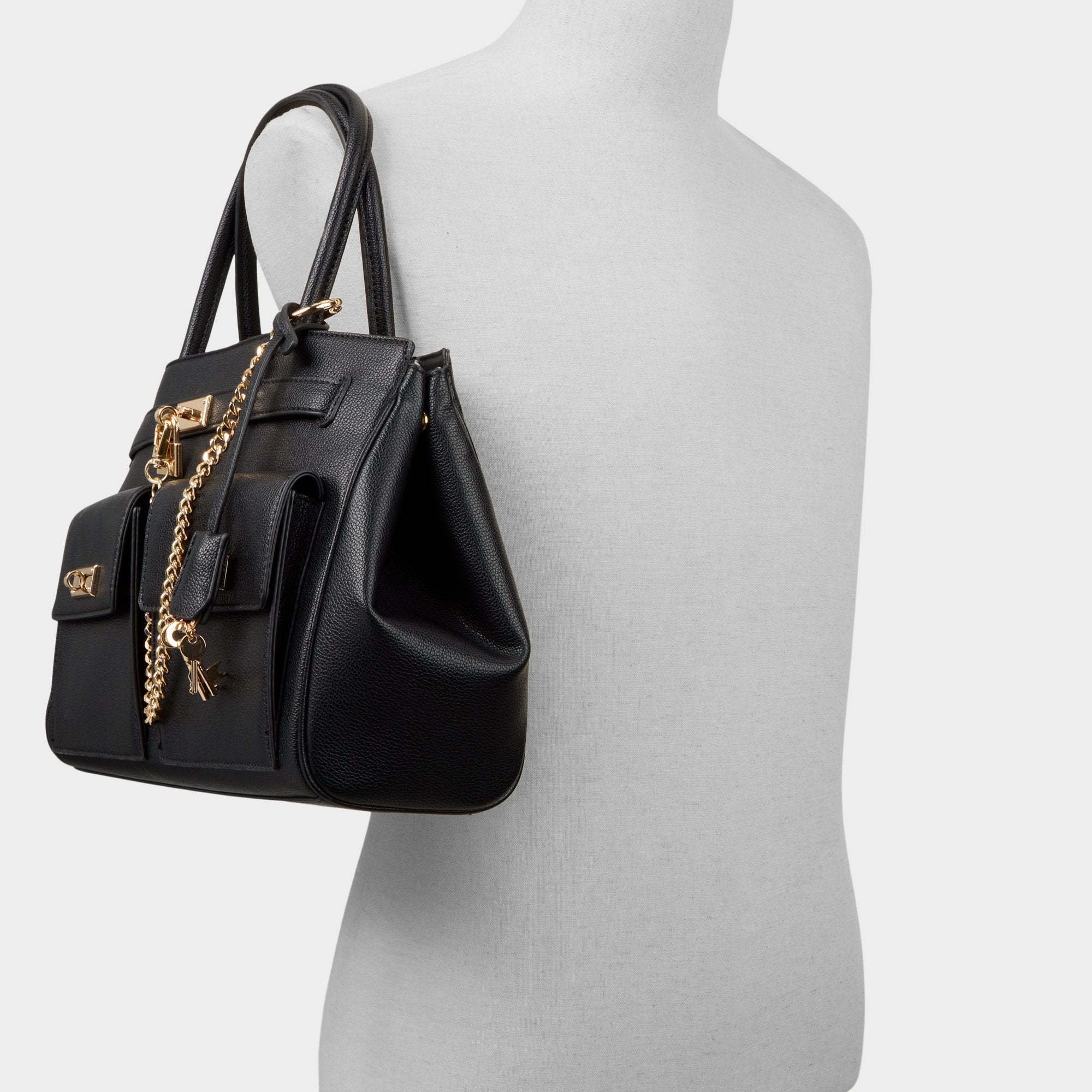 Aldo Katetotee in Black - Satchel bag Black