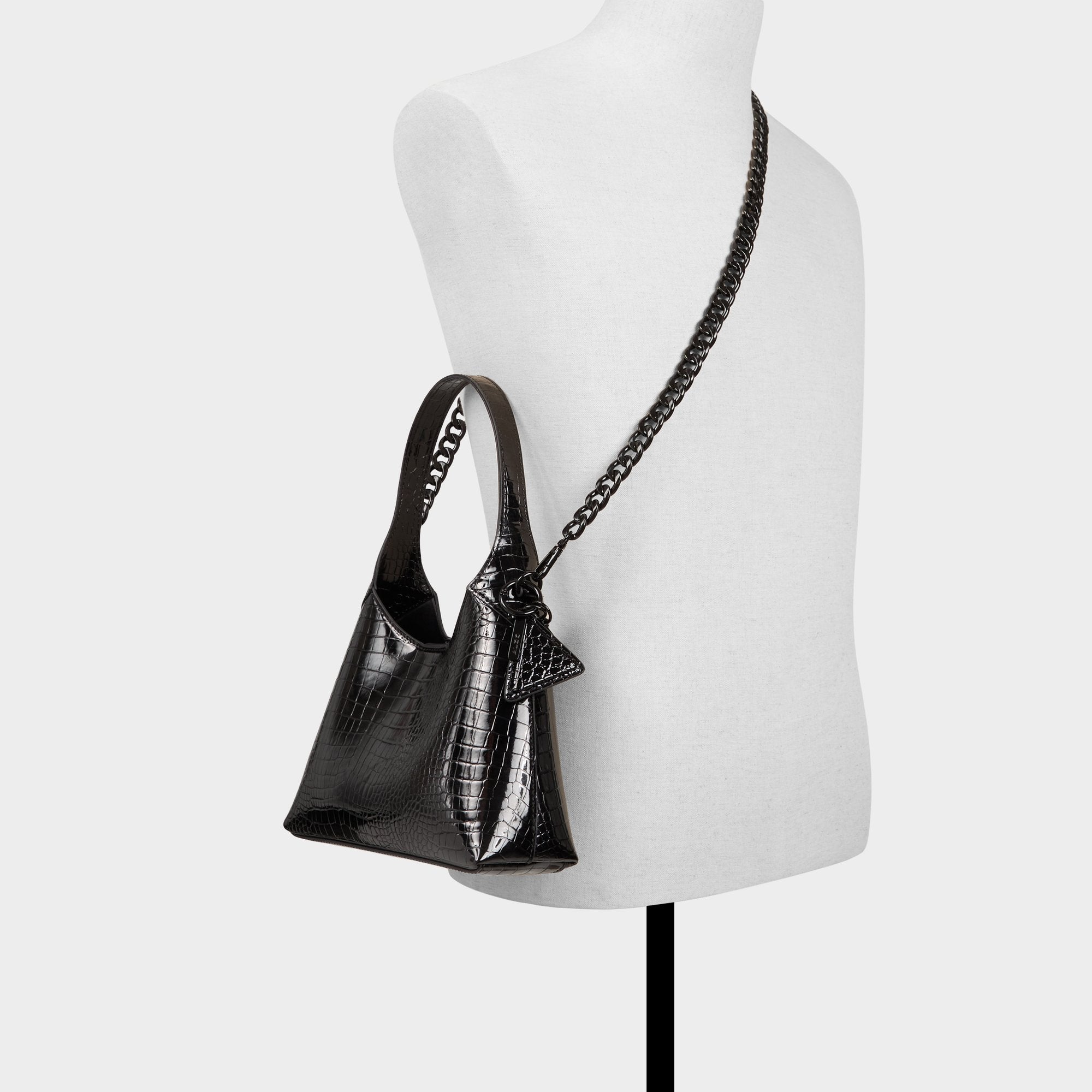 Aldo Smallharperr Black/Black Women's Shoulder Bags - Hobo bag Black/Black