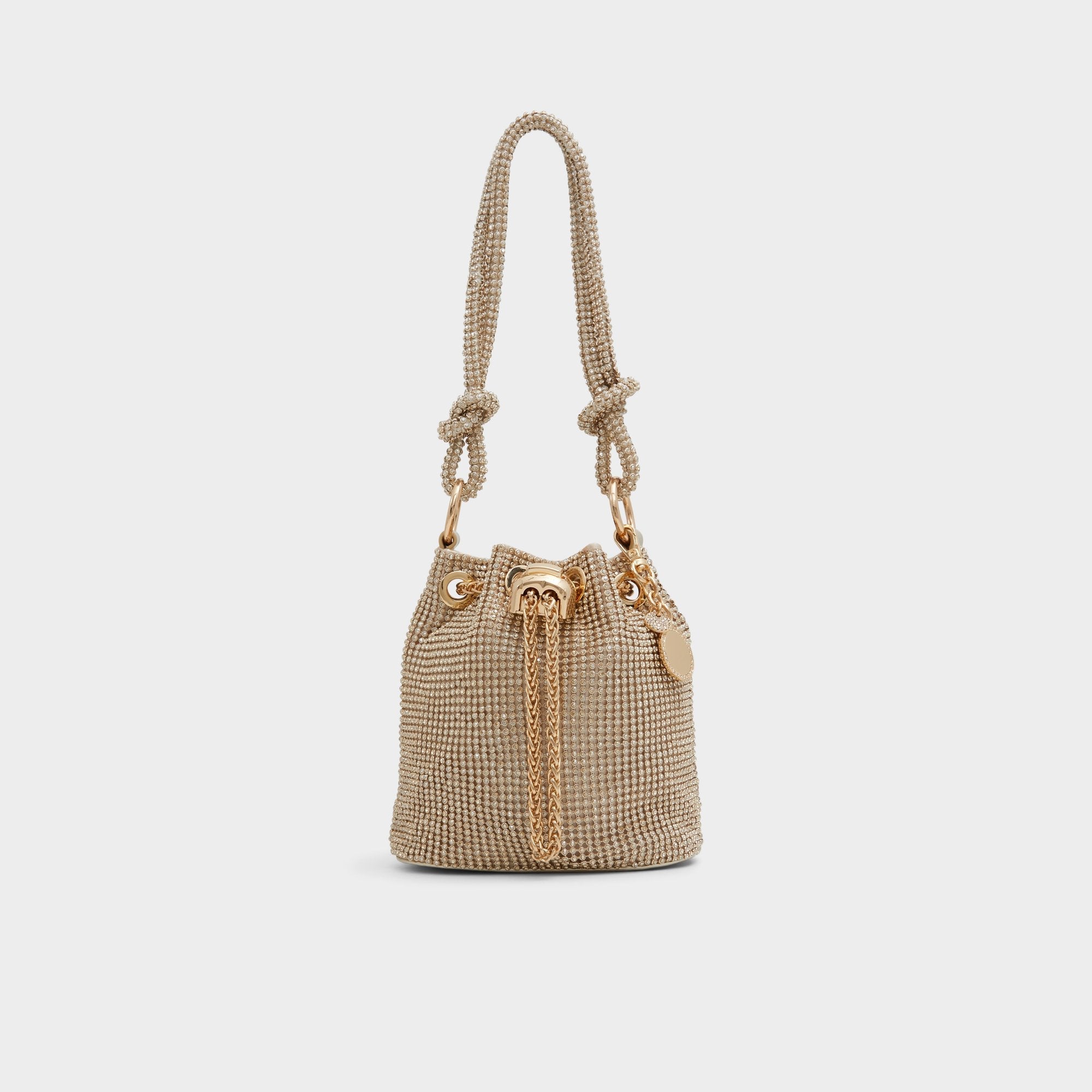 Aldo Marvelax Gold Women's Top Handle Bags - Bucket bag Gold