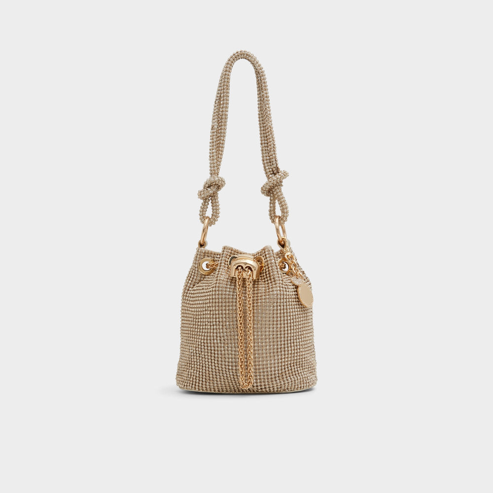 Aldo Marvelax Gold Women's Top Handle Bags - Bucket bag Gold