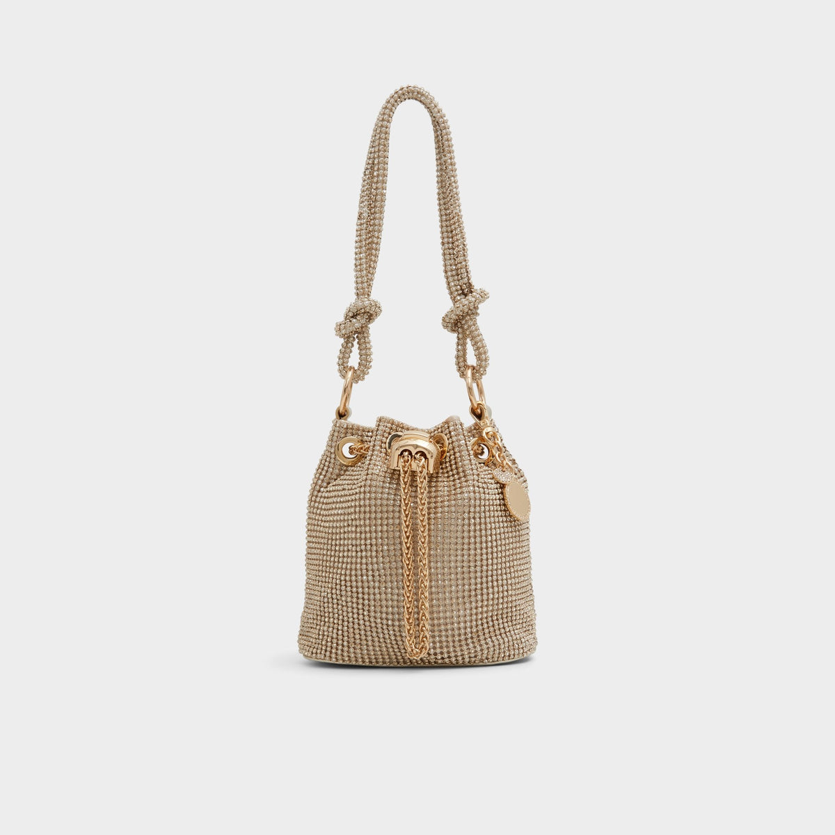 Aldo Marvelax Gold Women's Top Handle Bags - Bucket bag Gold