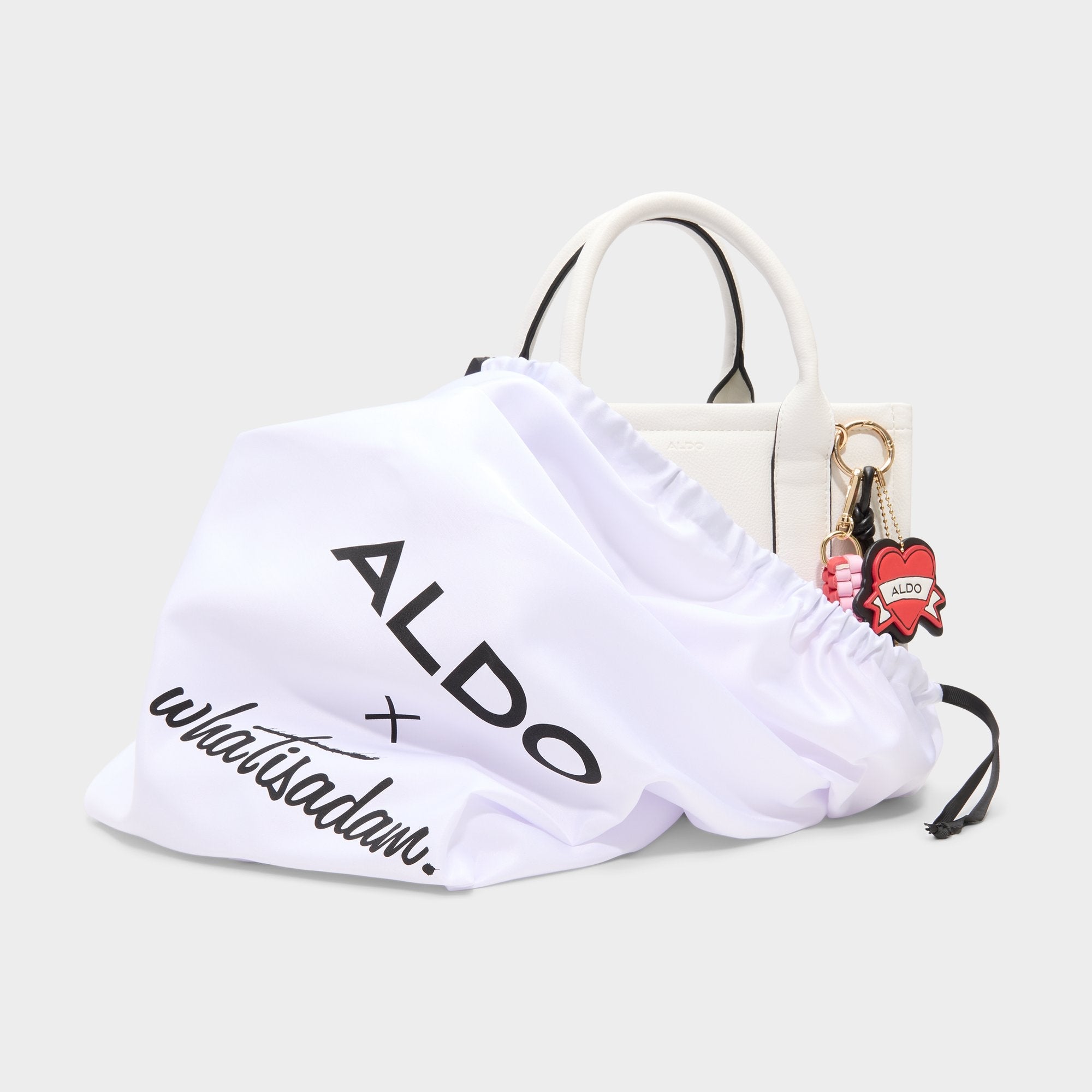 Aldo Whatisadam in White - Satchel bag White