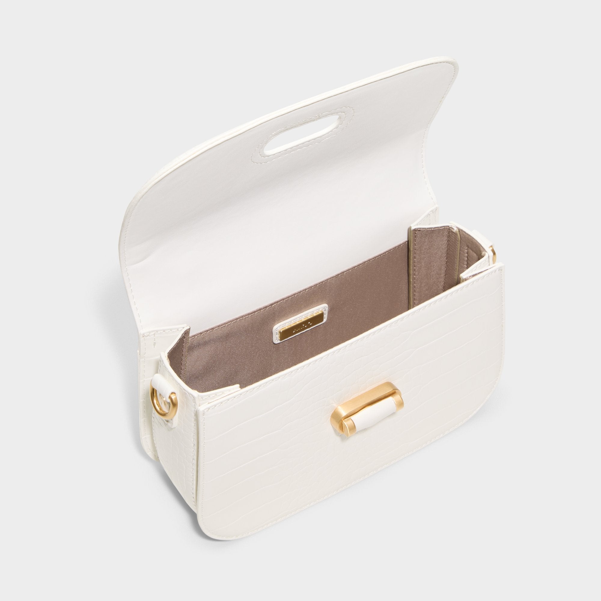 Aldo Kairaa White Women's Top Handle Bags - Top handle bag White