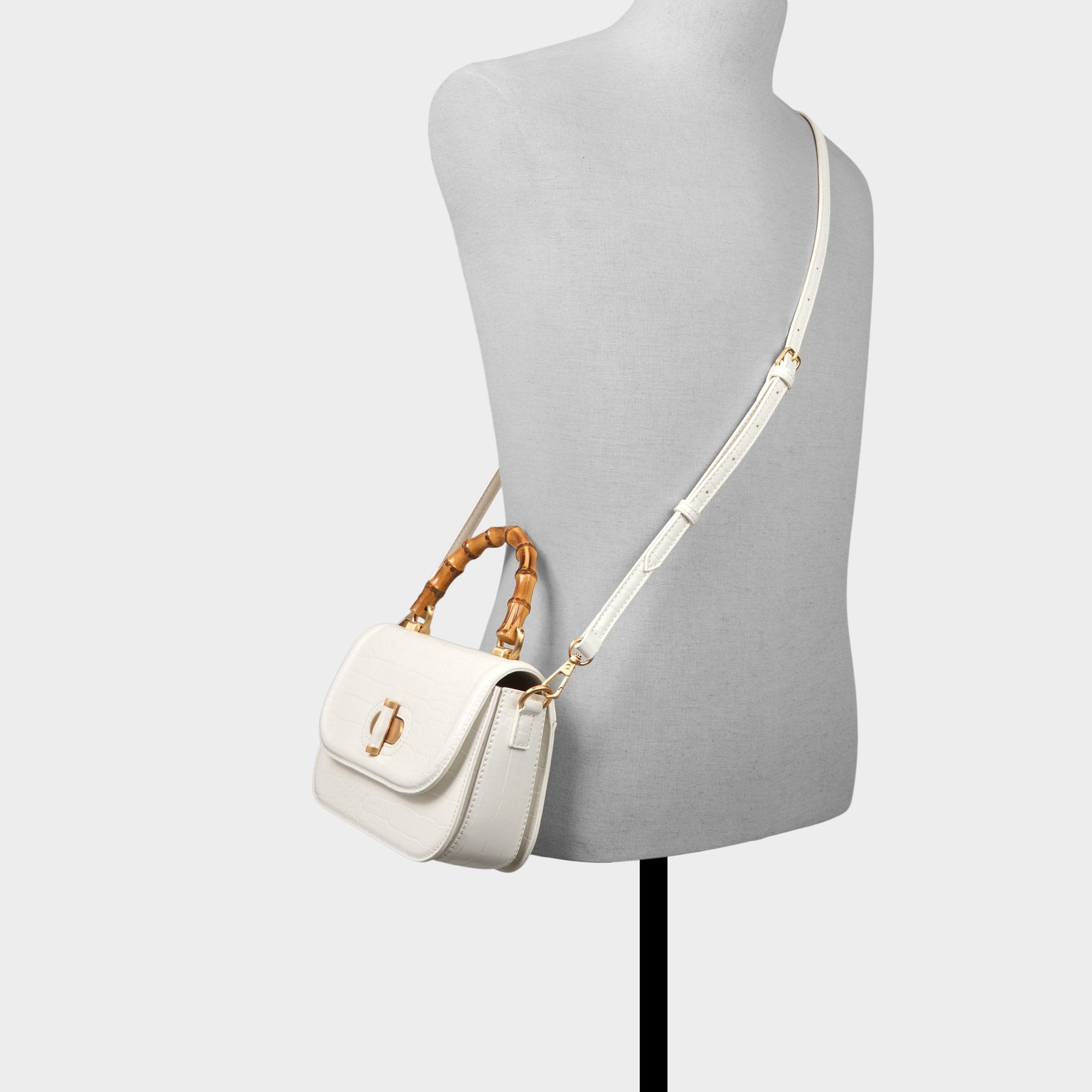 Aldo Kairaa White Women's Top Handle Bags - Top handle bag White