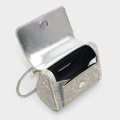 Aldo Blingchic Silver Women's Clutches & Evening bags - Top handle bag Silver