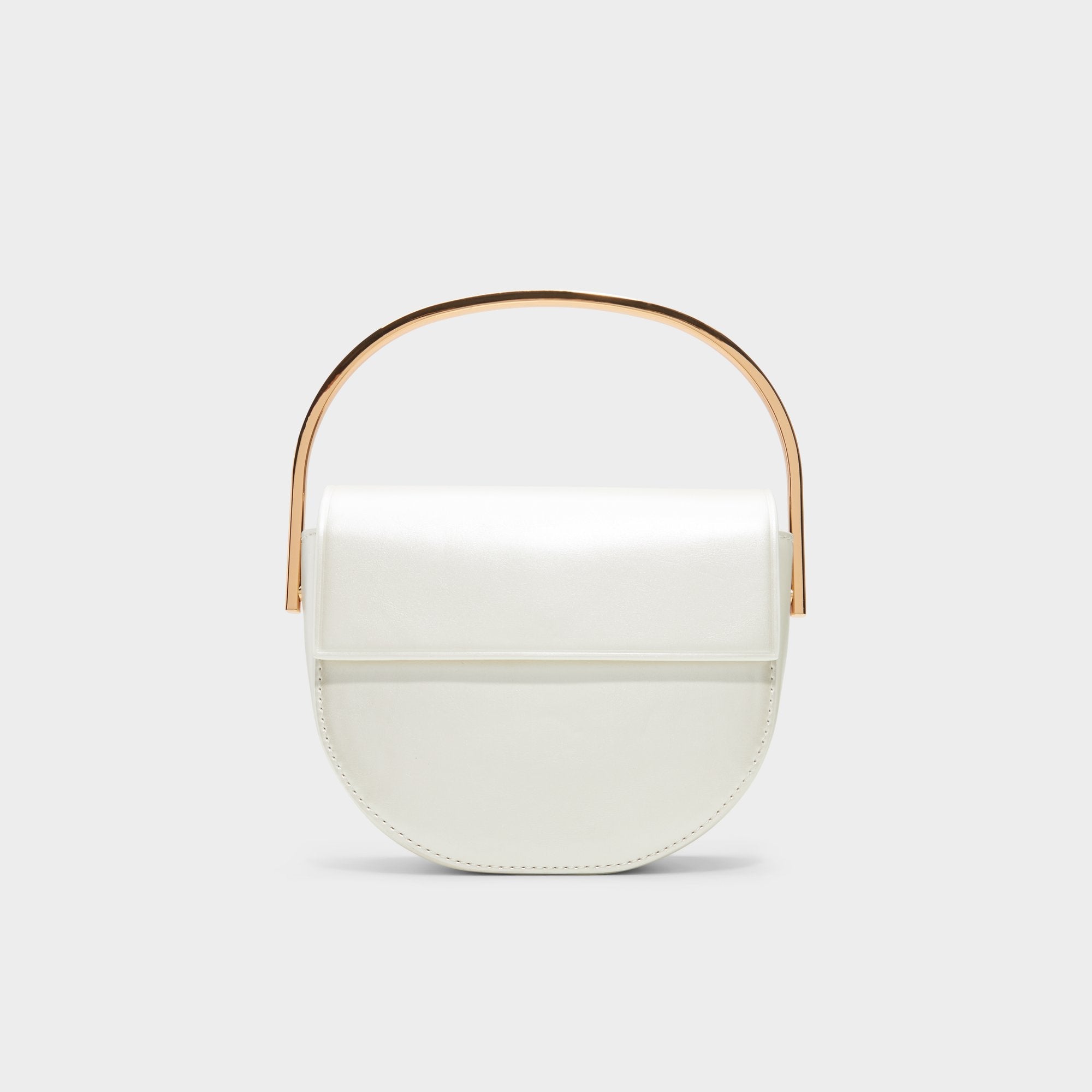 Aldo Delightfullx White Women's Top Handle Bags - Top handle bag White
