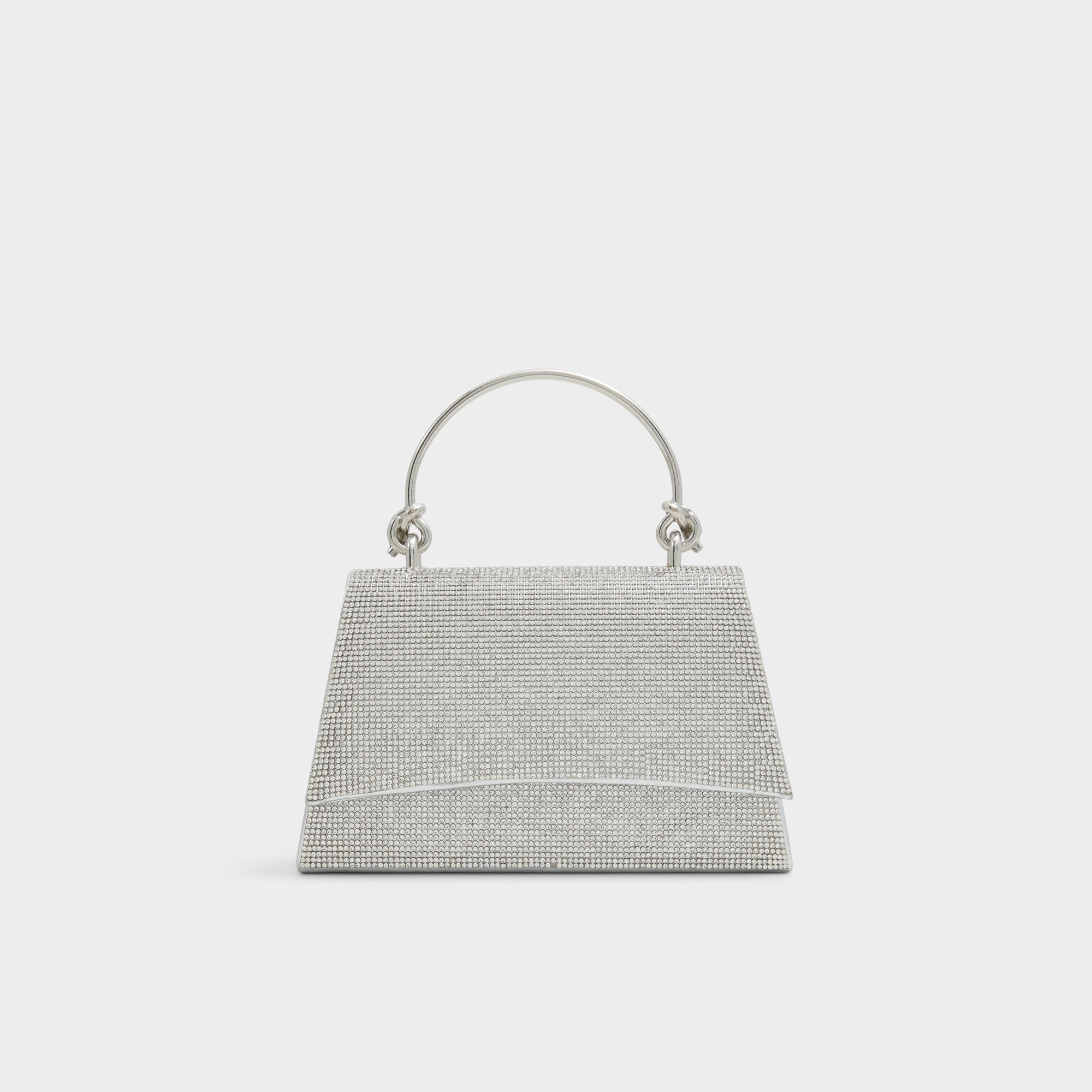 Aldo Felisiax Silver Women's Top Handle Bags - Top handle bag Silver