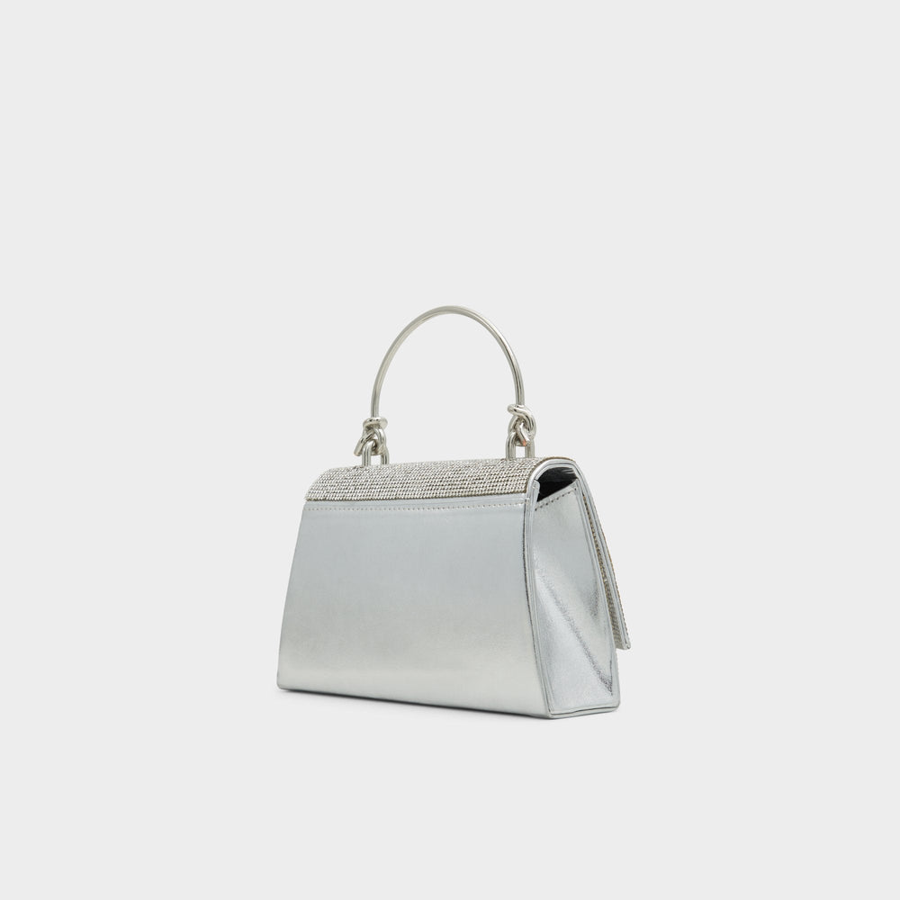 Aldo Felisiax Silver Women's Top Handle Bags - Top handle bag Silver