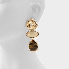 Aldo Sunara in Gold - Chandelier earrings Gold