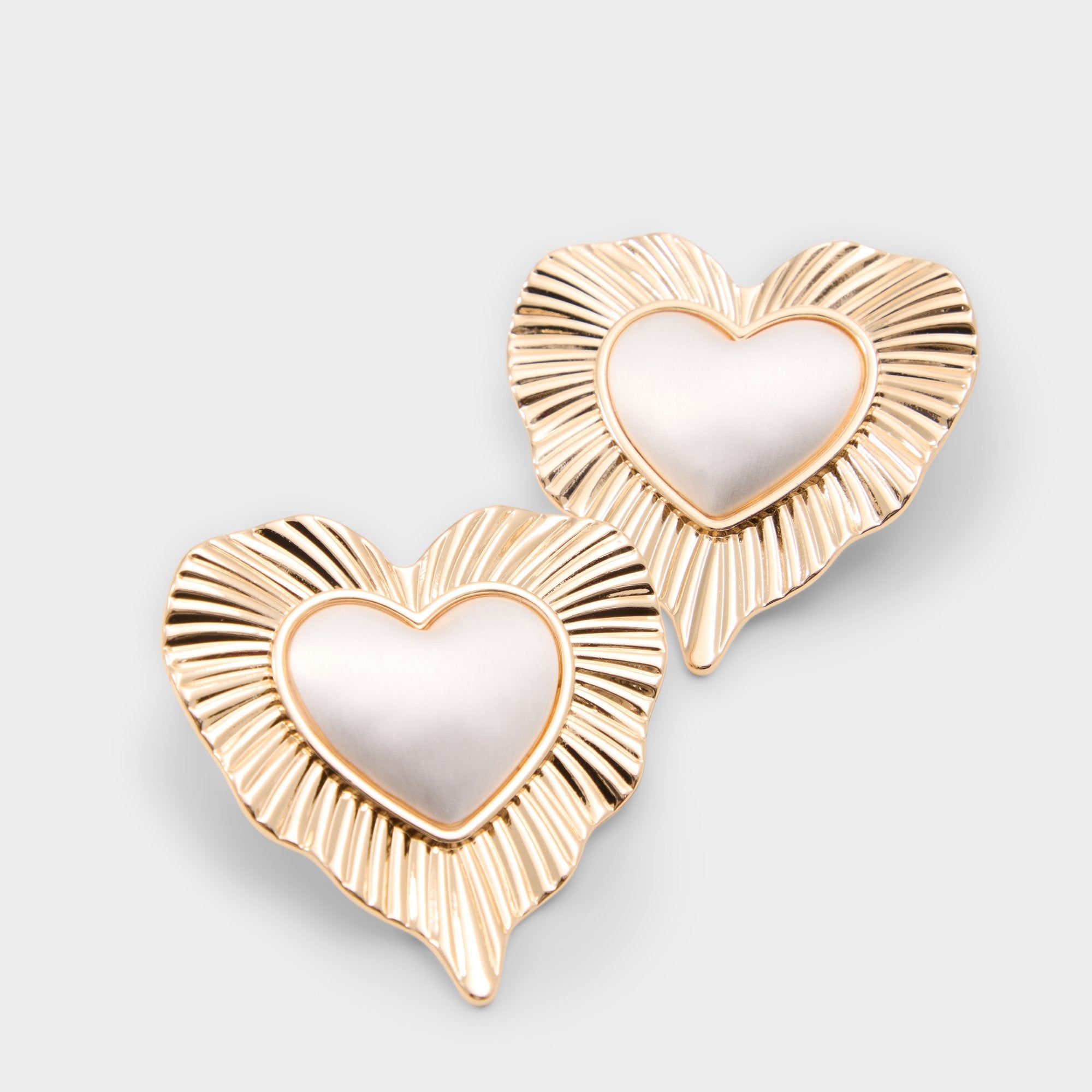 Aldo Valentine in Metallic Multi - Statement earrings Metallic multi
