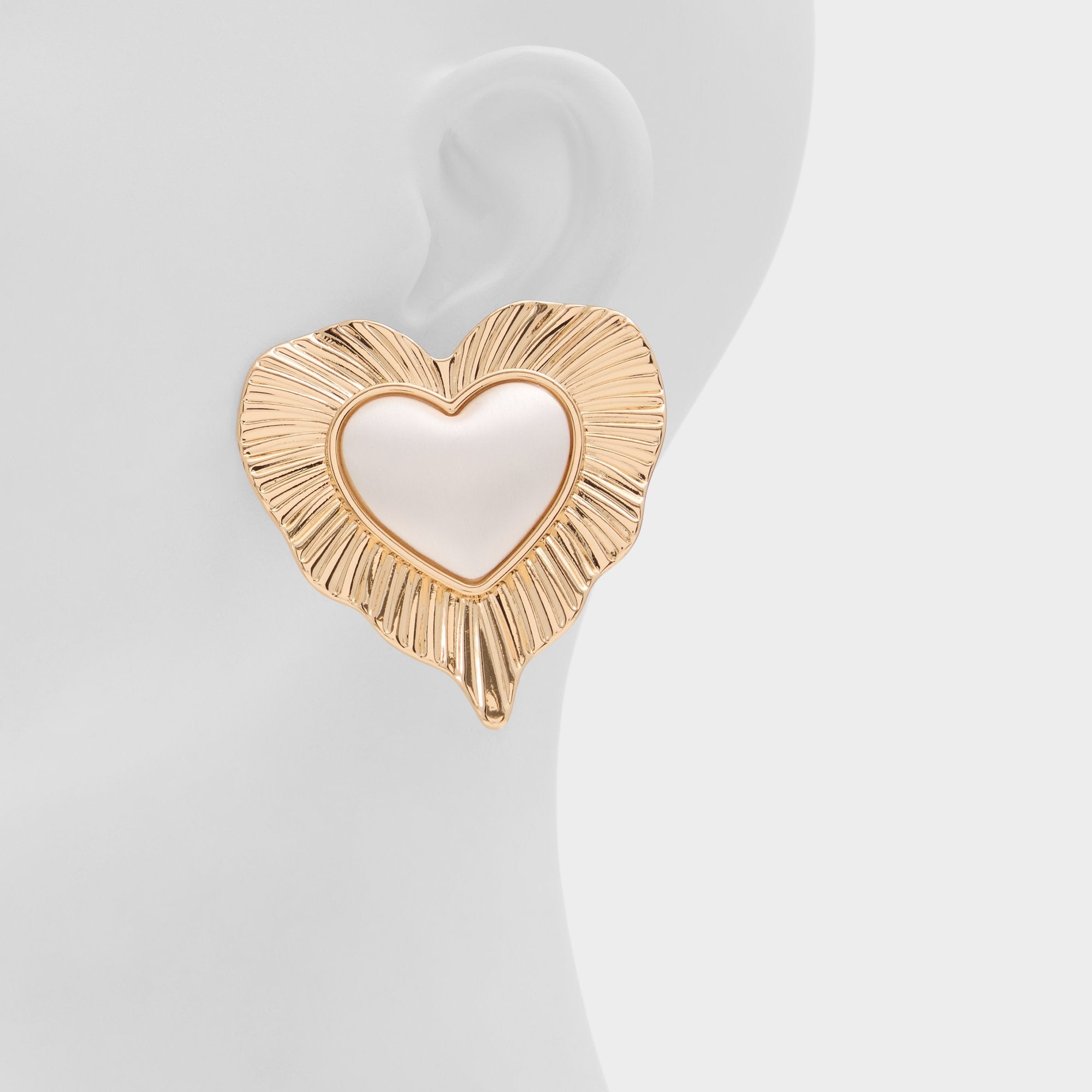 Aldo Valentine in Metallic Multi - Statement earrings Metallic multi