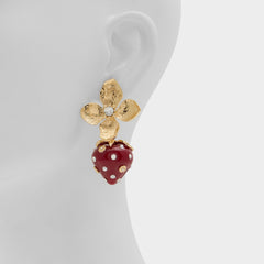 Aldo Berrybloom in Red - Earrings Red