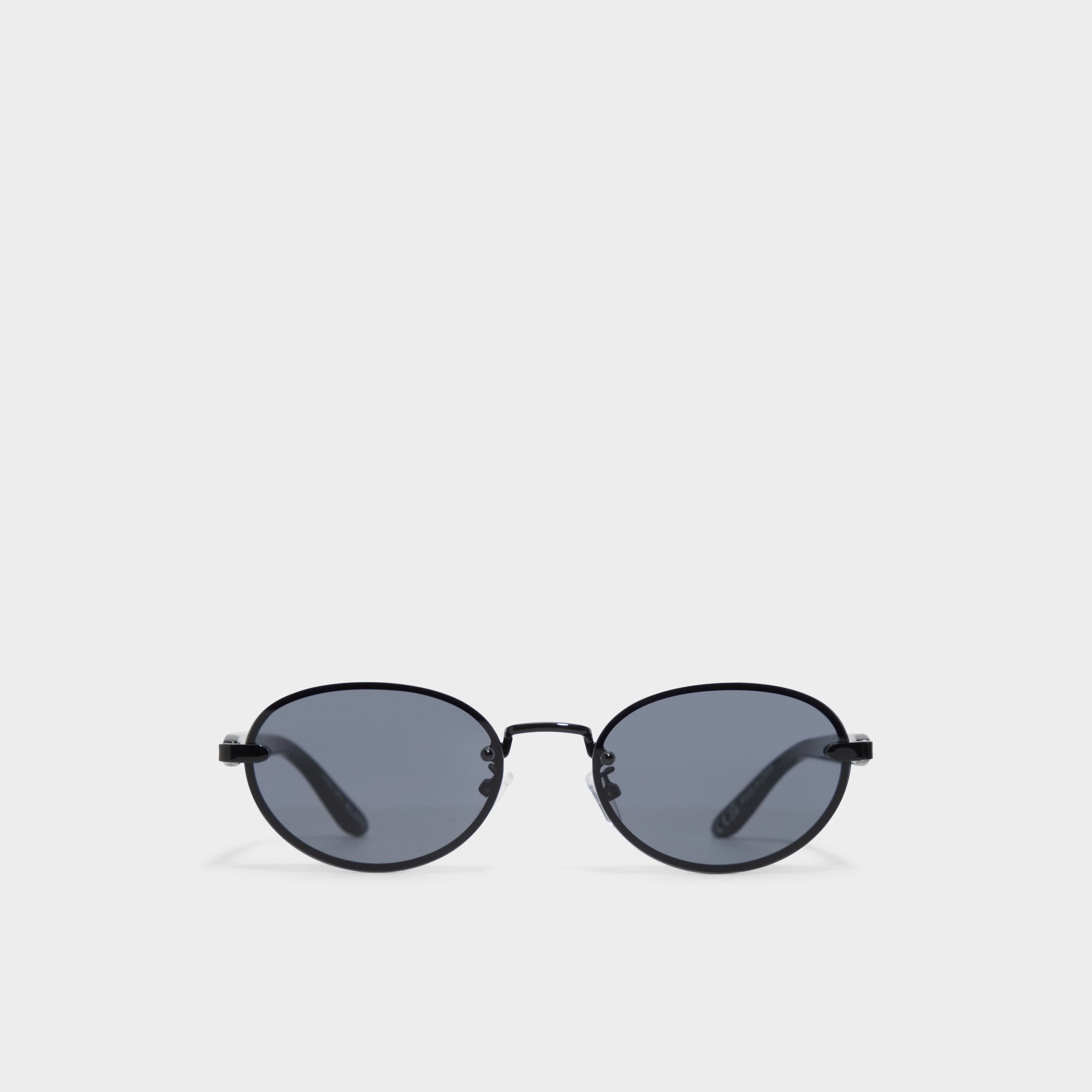 Aldo Alicee in Black - Oval sunglasses Black