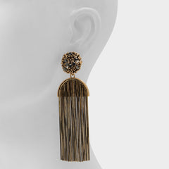 Aldo Nightfaller in Grey - Statement earrings Grey