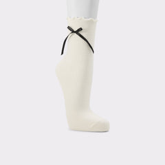 Aldo Cutiebow in Black White - Socks Black/white