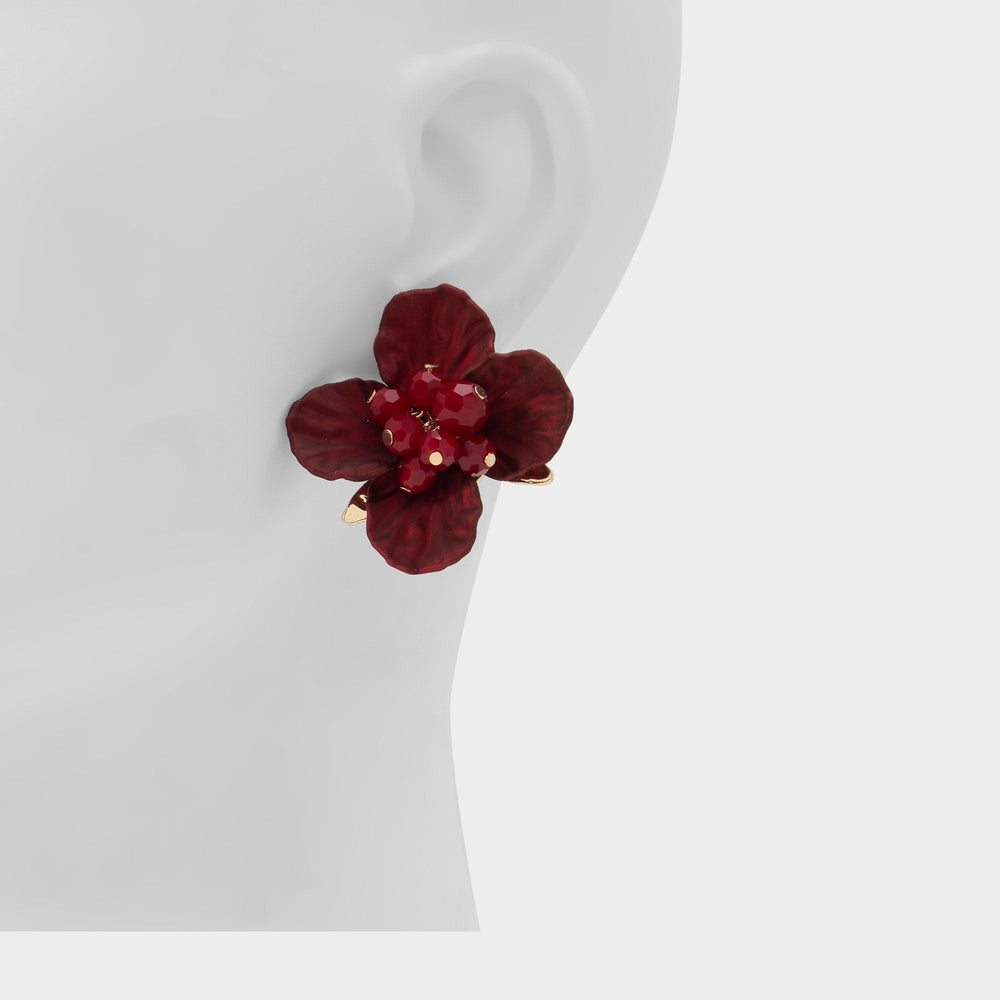 Aldo Bamey in Bordo - Statement earrings Bordo