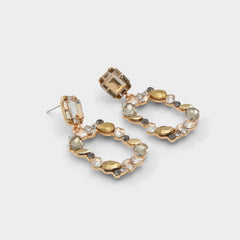 Aldo Lamasax in Champagne - Chandelier earrings Champagne