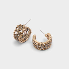 Aldo Maplevale in Grey - Hoop earrings Grey