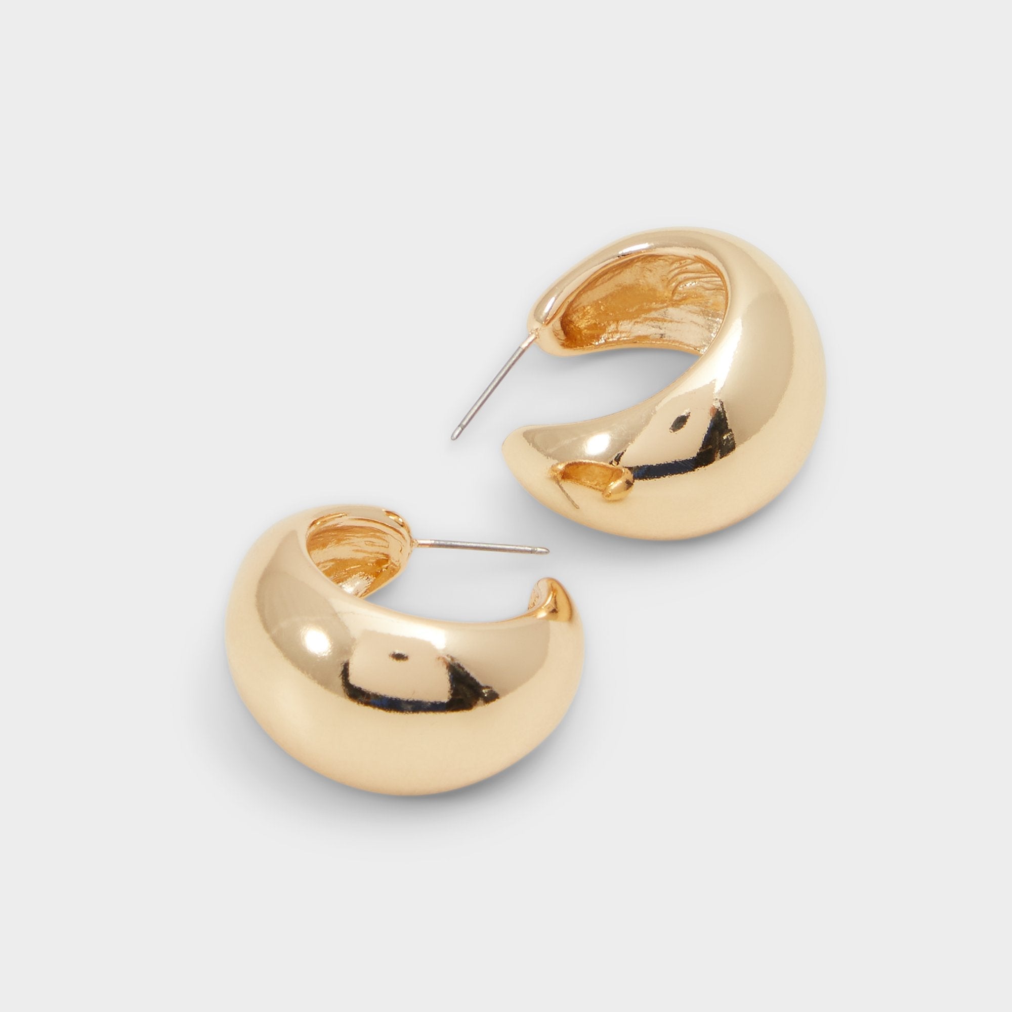 Aldo Aludra Gold Women's Earrings - Hoop earrings Gold